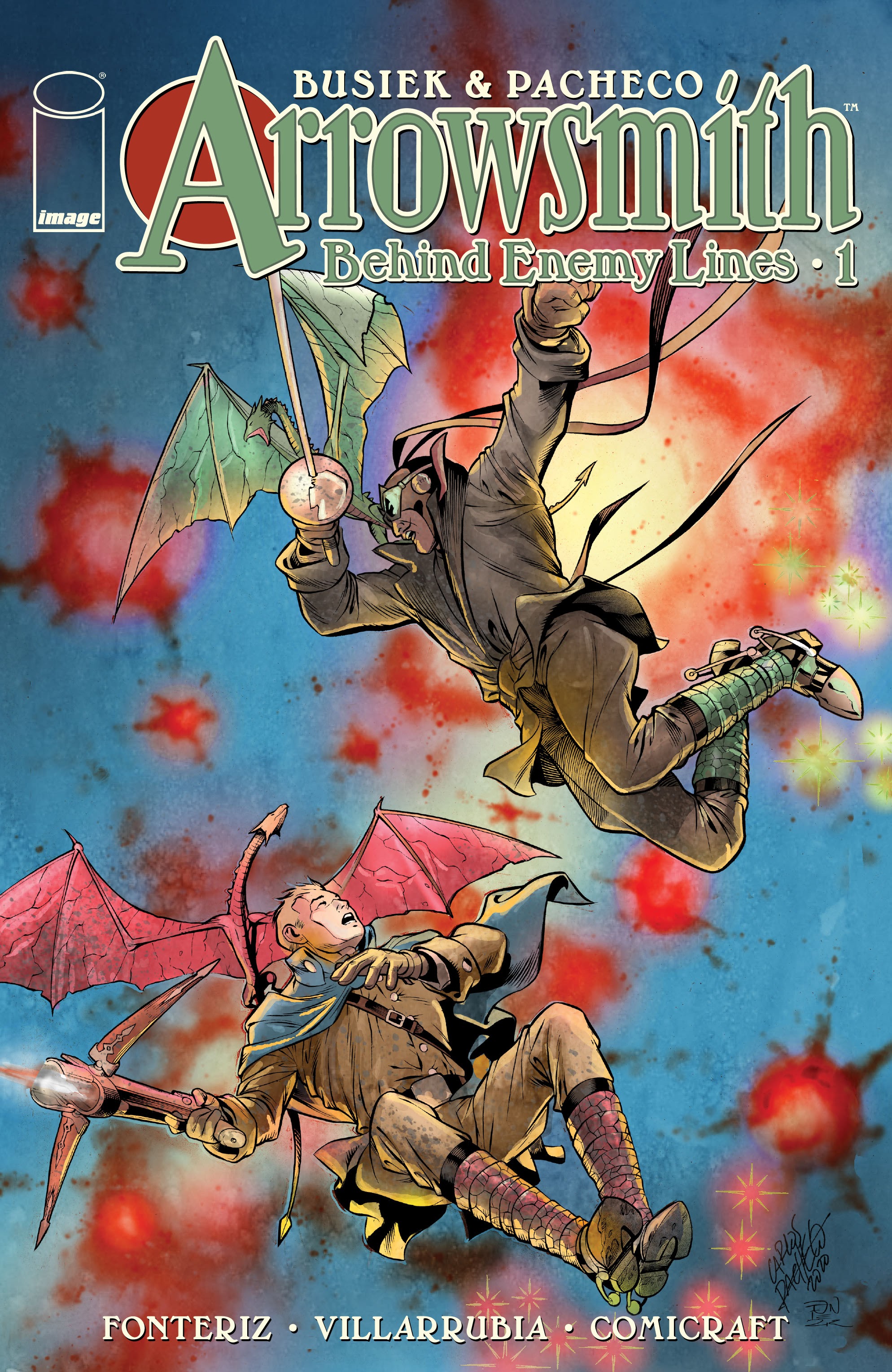 Read online Arrowsmith: Behind Enemy Lines comic -  Issue #1 - 1
