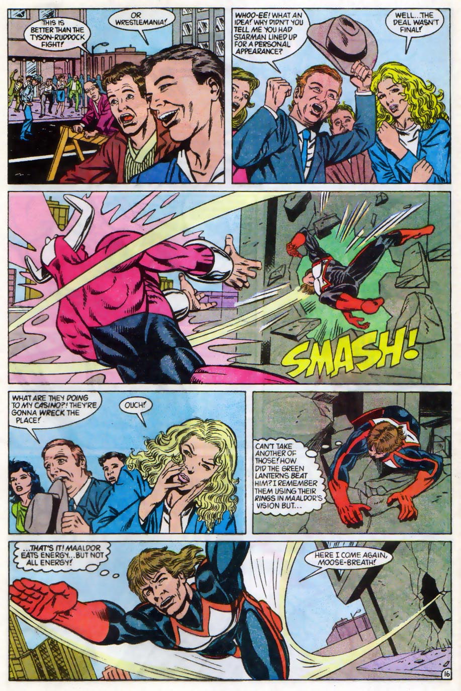 Read online Starman (1988) comic -  Issue #41 - 16