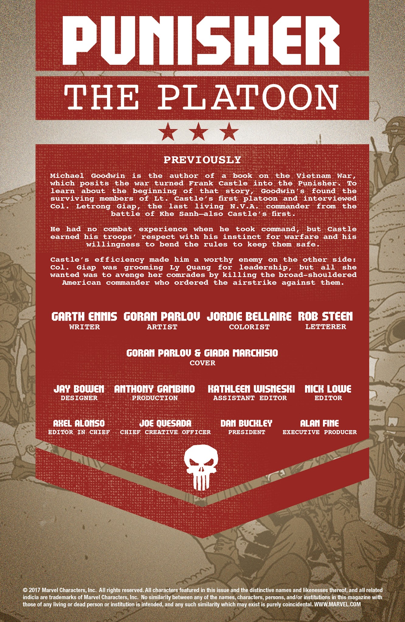 Read online Punisher MAX: The Platoon comic -  Issue #3 - 2