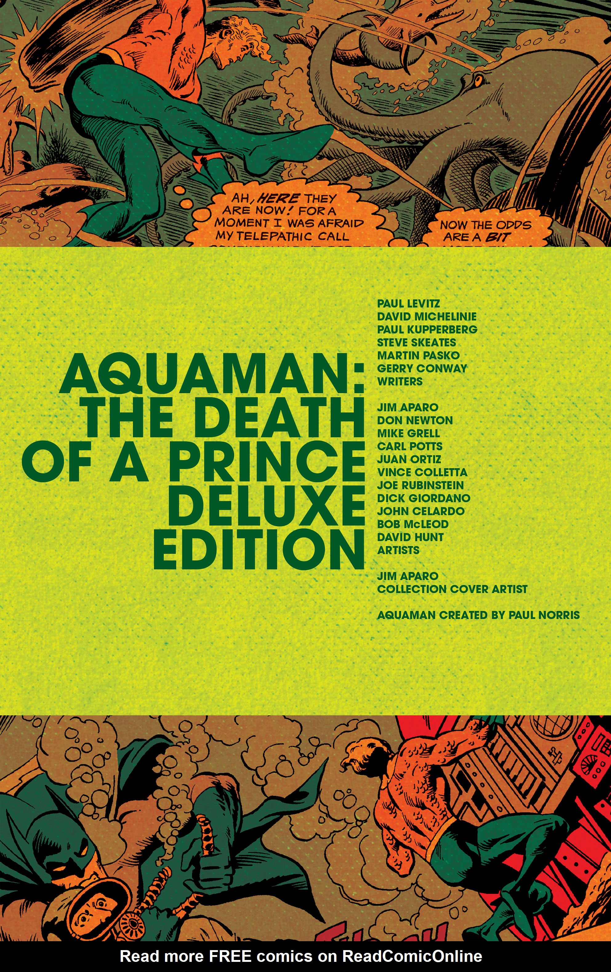 Read online Aquaman: The Death of a Prince Deluxe Edition comic -  Issue # TPB (Part 1) - 2