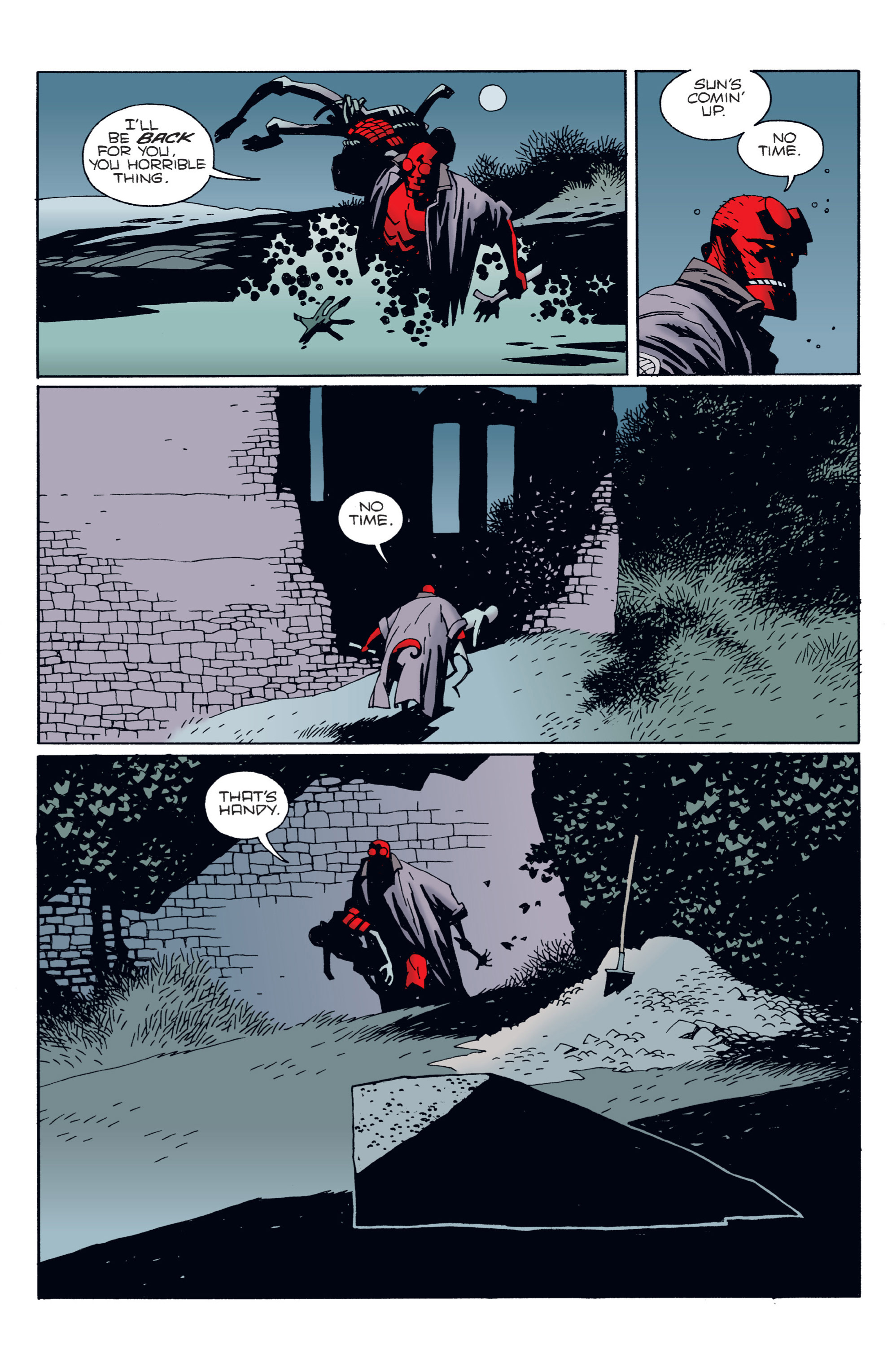 Read online Hellboy comic -  Issue #3 - 31