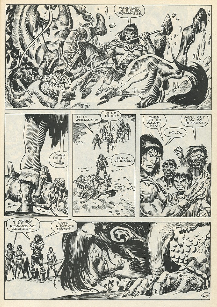 Read online The Savage Sword Of Conan comic -  Issue #142 - 53