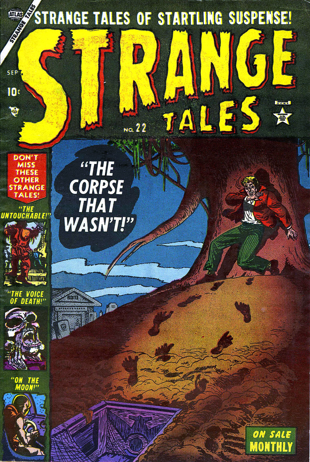 Read online Strange Tales (1951) comic -  Issue #22 - 1