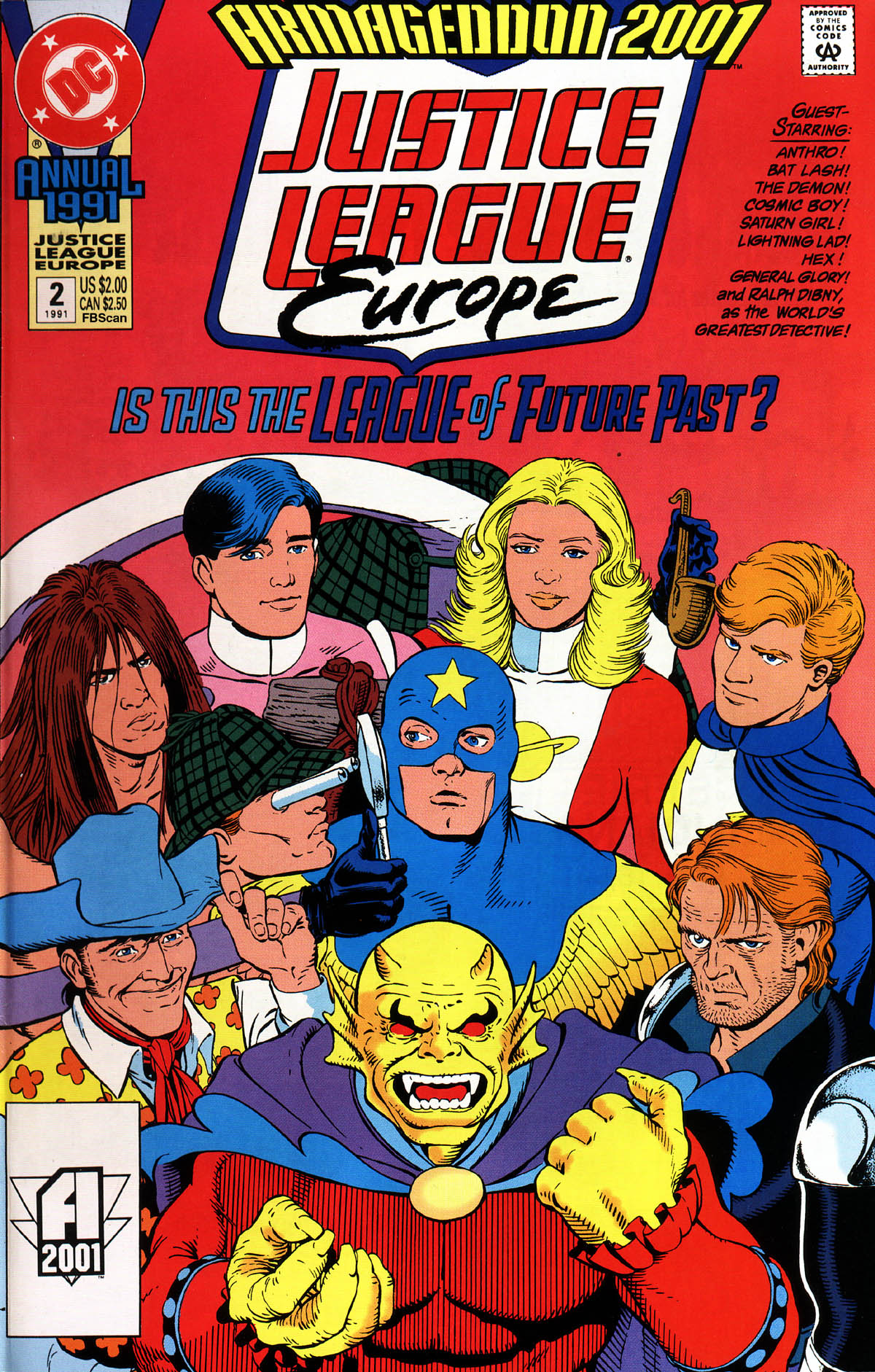 Read online Justice League Europe comic -  Issue # _Annual 2 - 1