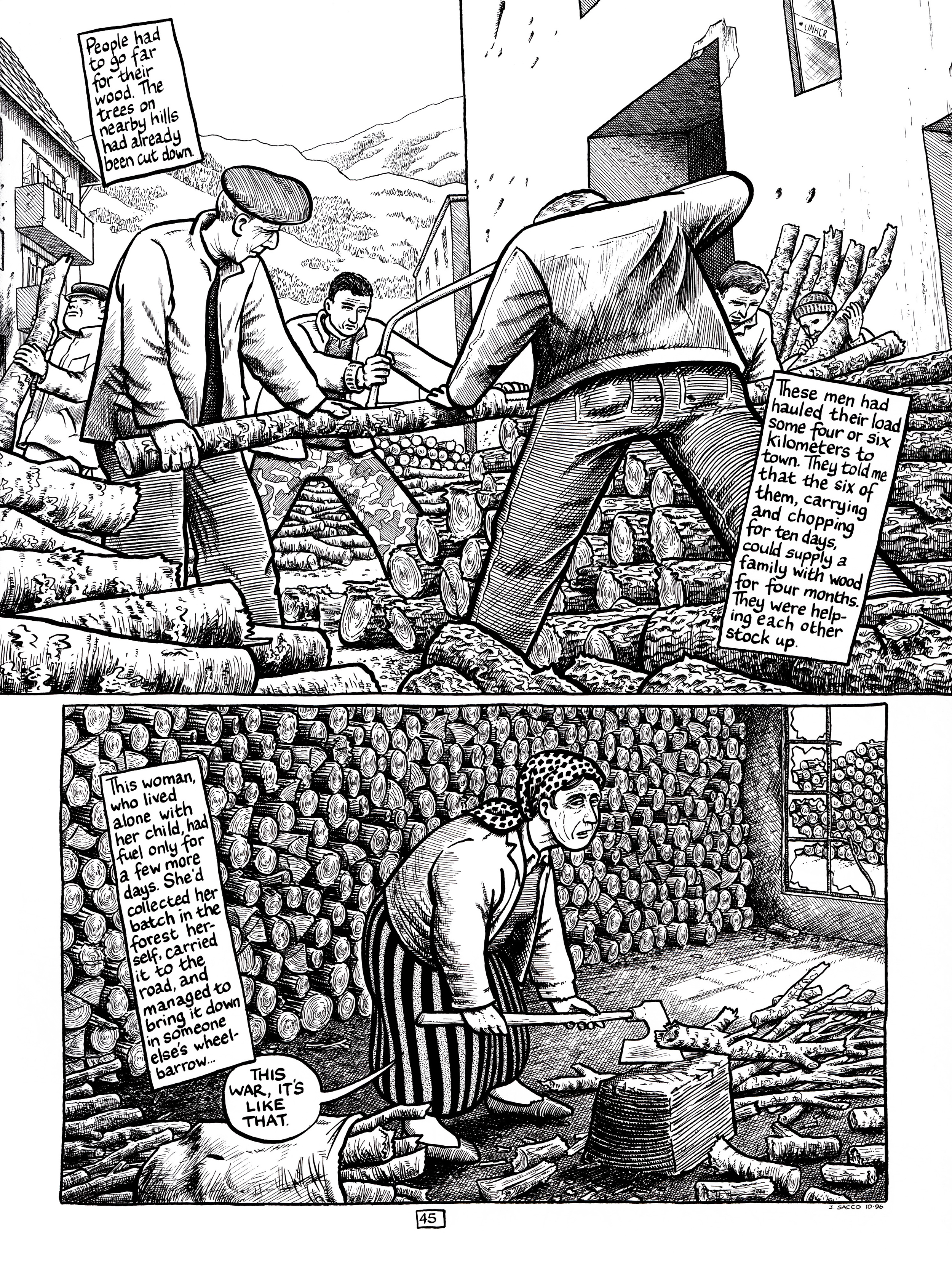 Read online Safe Area Goražde comic -  Issue # TPB (Part 1) - 83