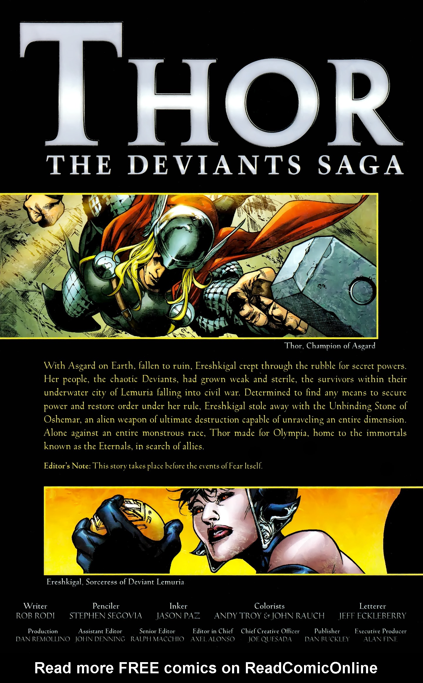 Read online Thor: The Deviants Saga comic -  Issue #2 - 2