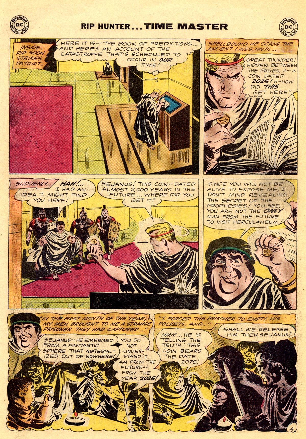 Read online Rip Hunter...Time Master comic -  Issue #6 - 18