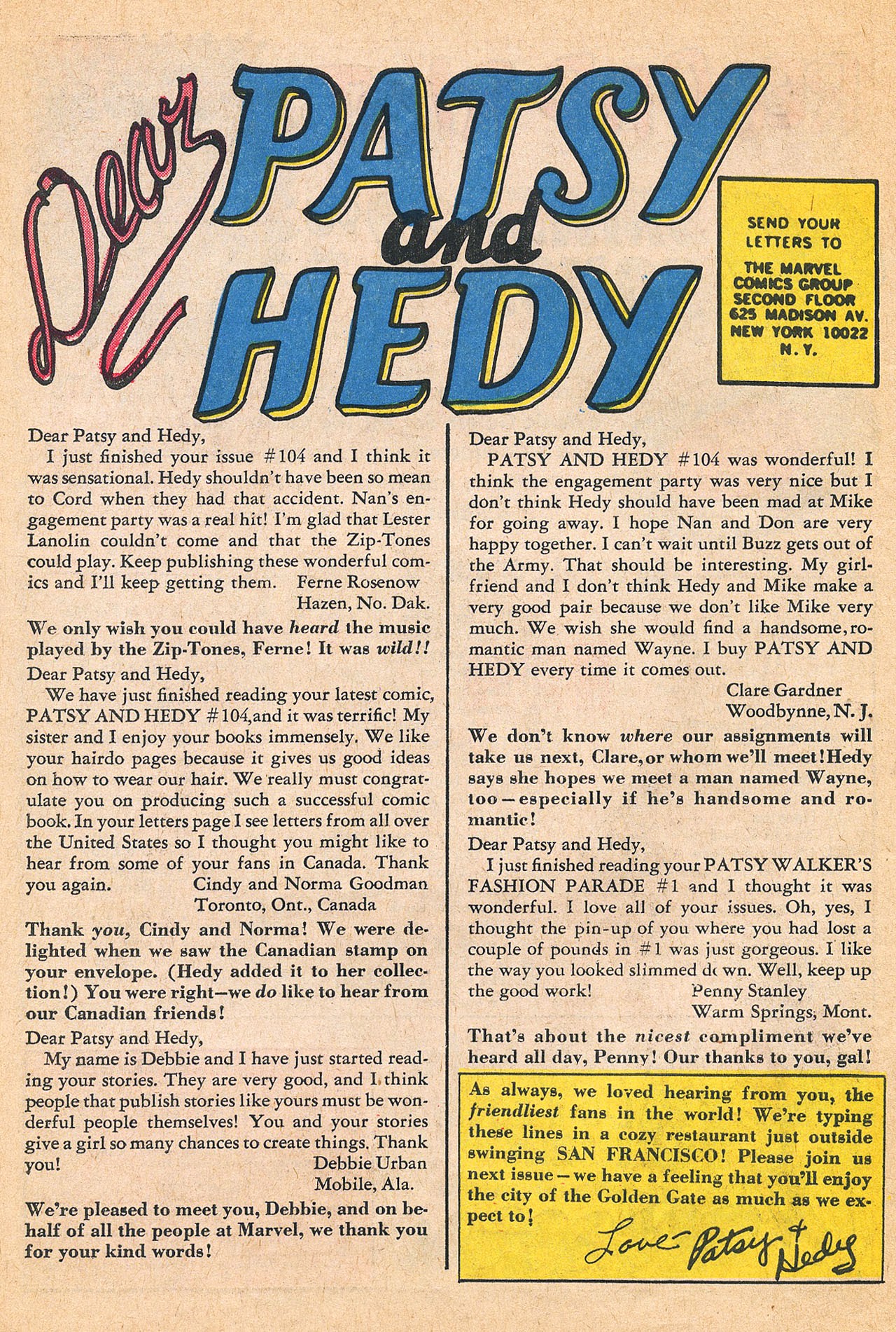 Read online Patsy and Hedy comic -  Issue #106 - 30