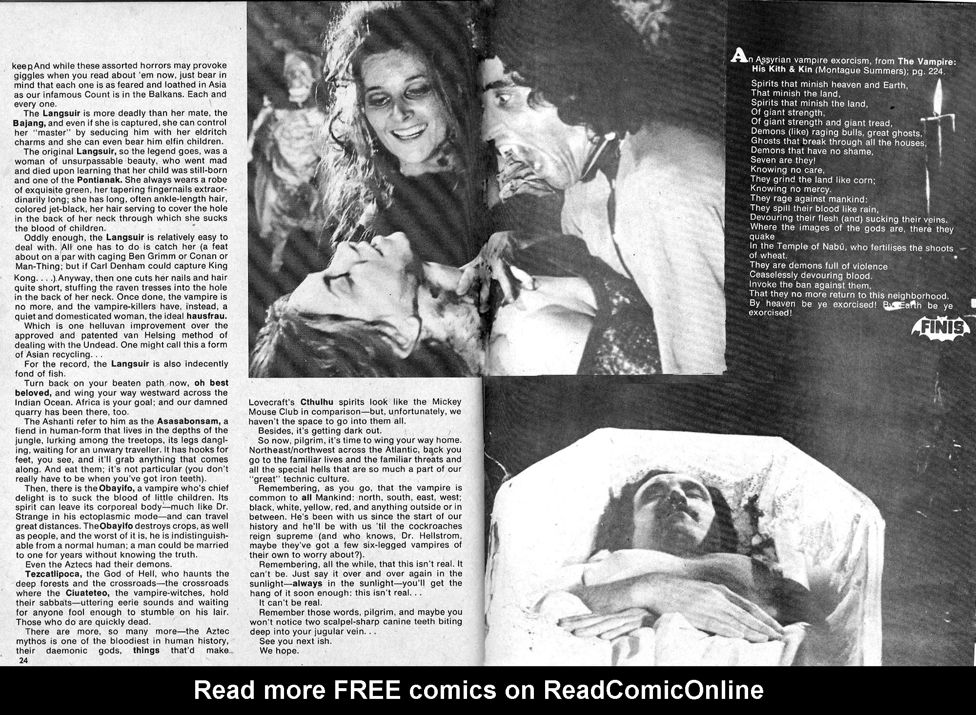 Read online Vampire Tales comic -  Issue #4 - 20