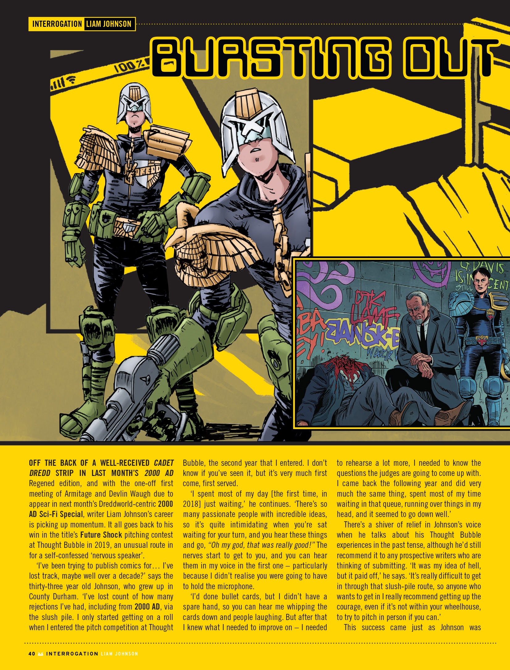 Read online Judge Dredd Megazine (Vol. 5) comic -  Issue #433 - 40