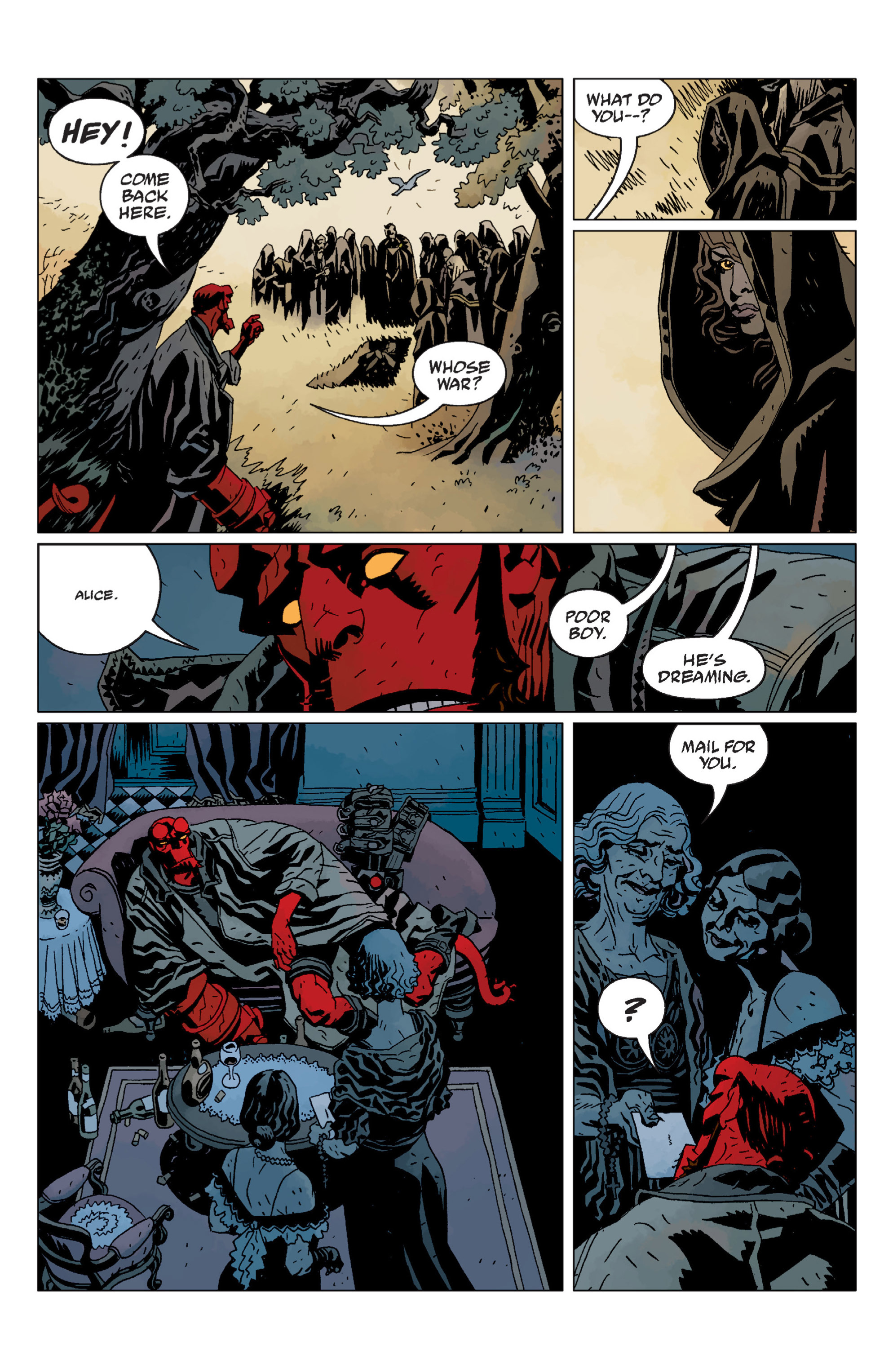 Read online Hellboy comic -  Issue #9 - 14