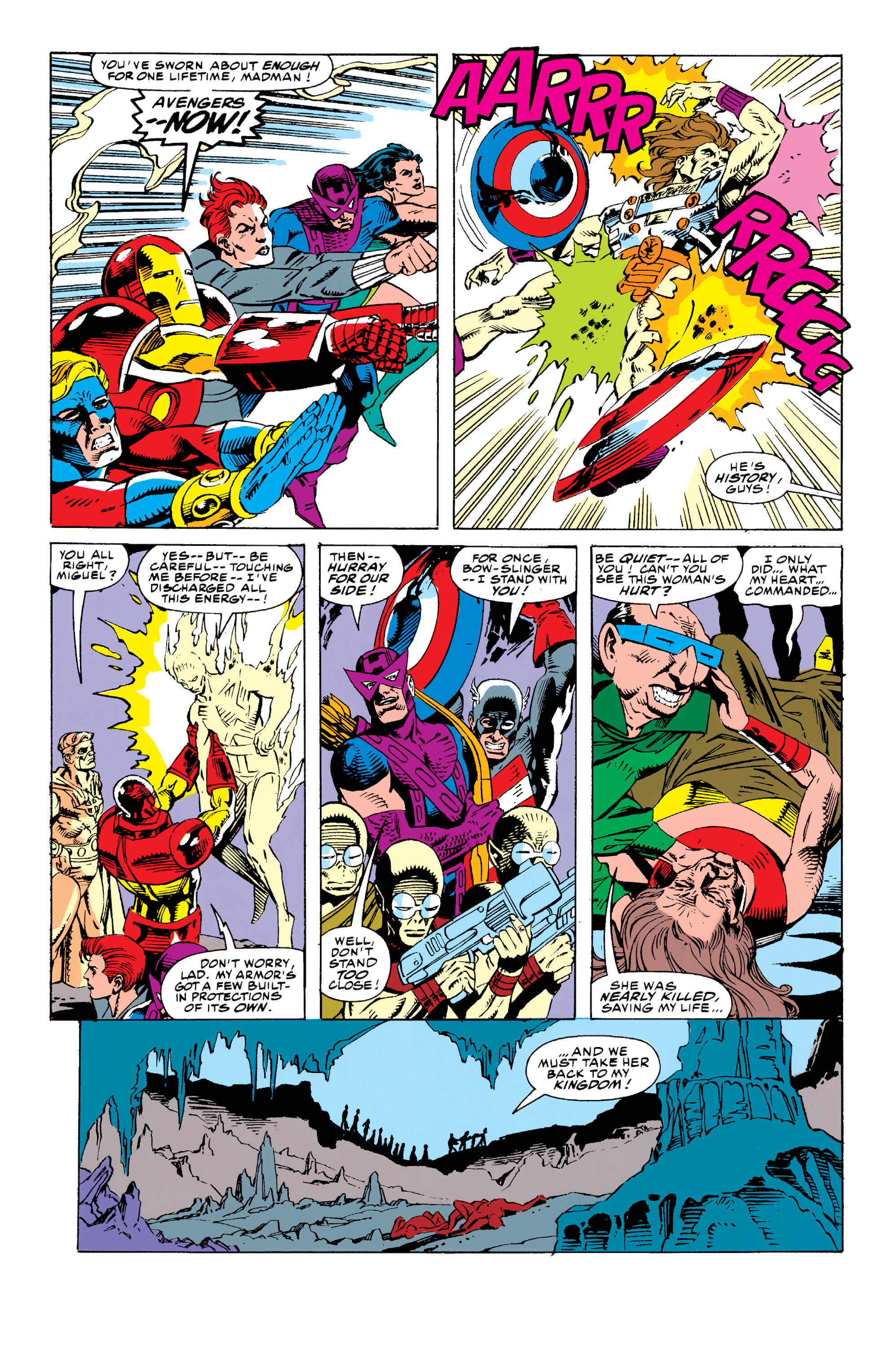 Read online Avengers: Subterranean Wars comic -  Issue # TPB - 136