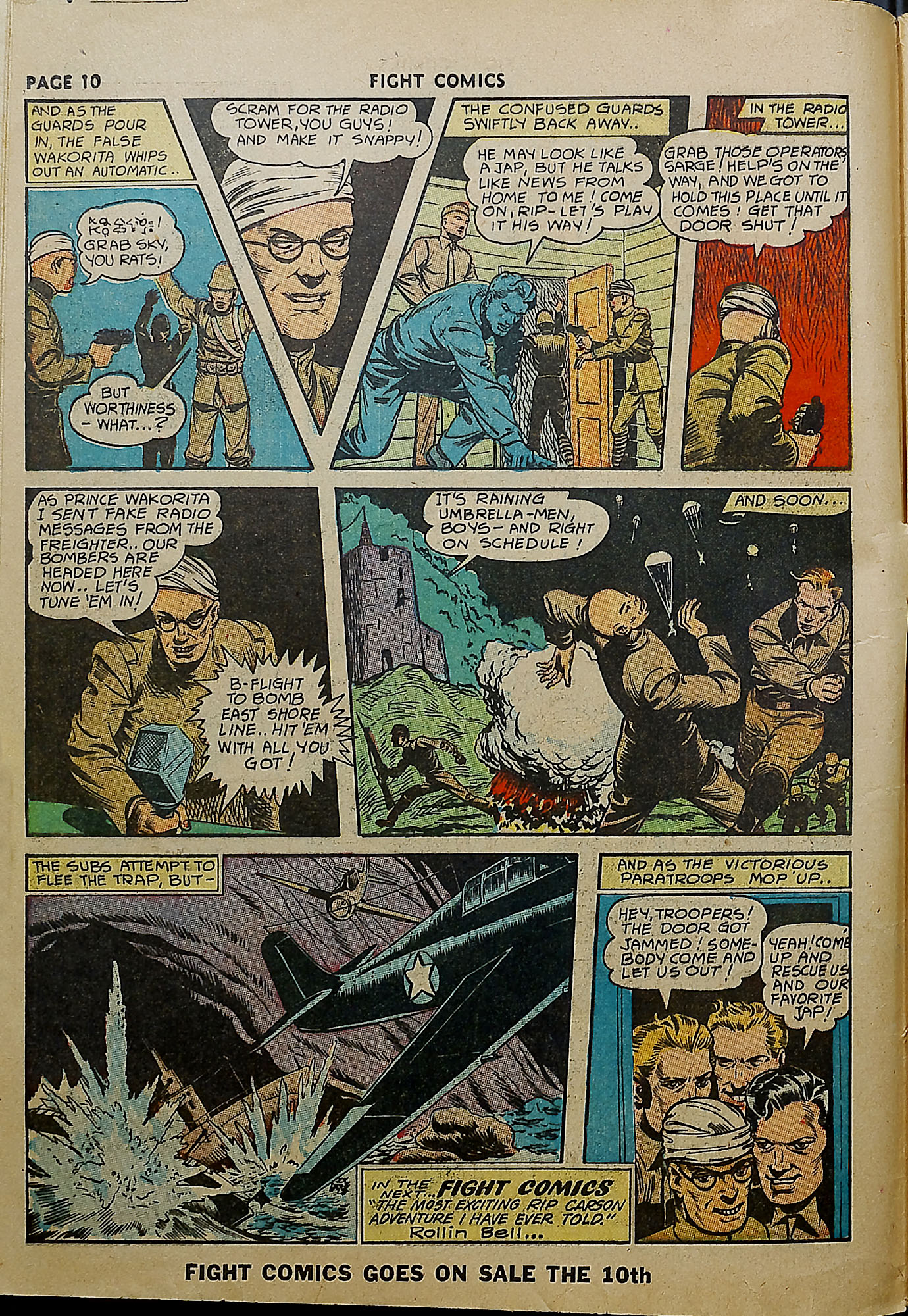 Read online Fight Comics comic -  Issue #25 - 12