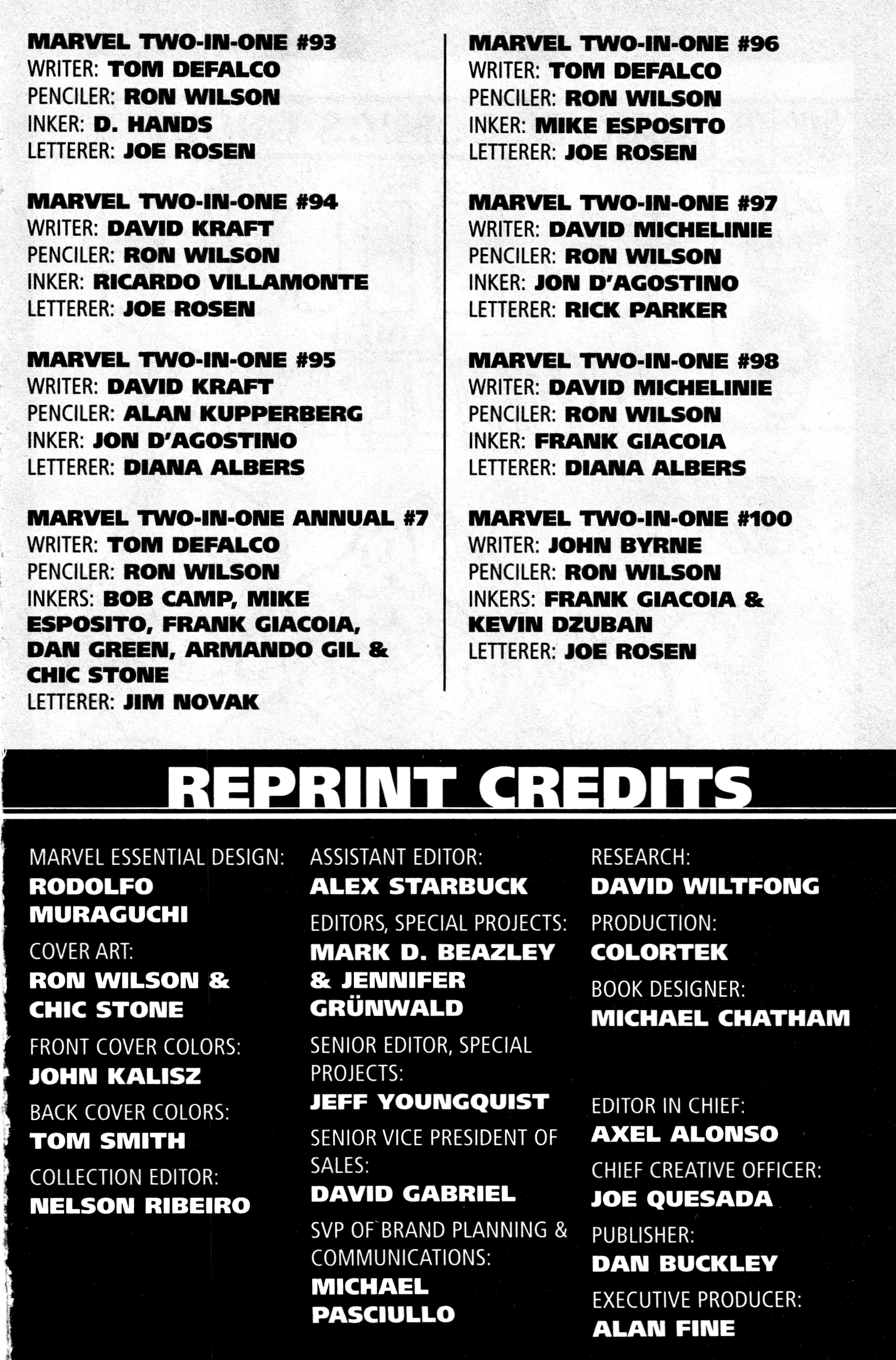 Read online Essential Marvel Two-In-One comic -  Issue # TPB 4 (Part 1) - 5