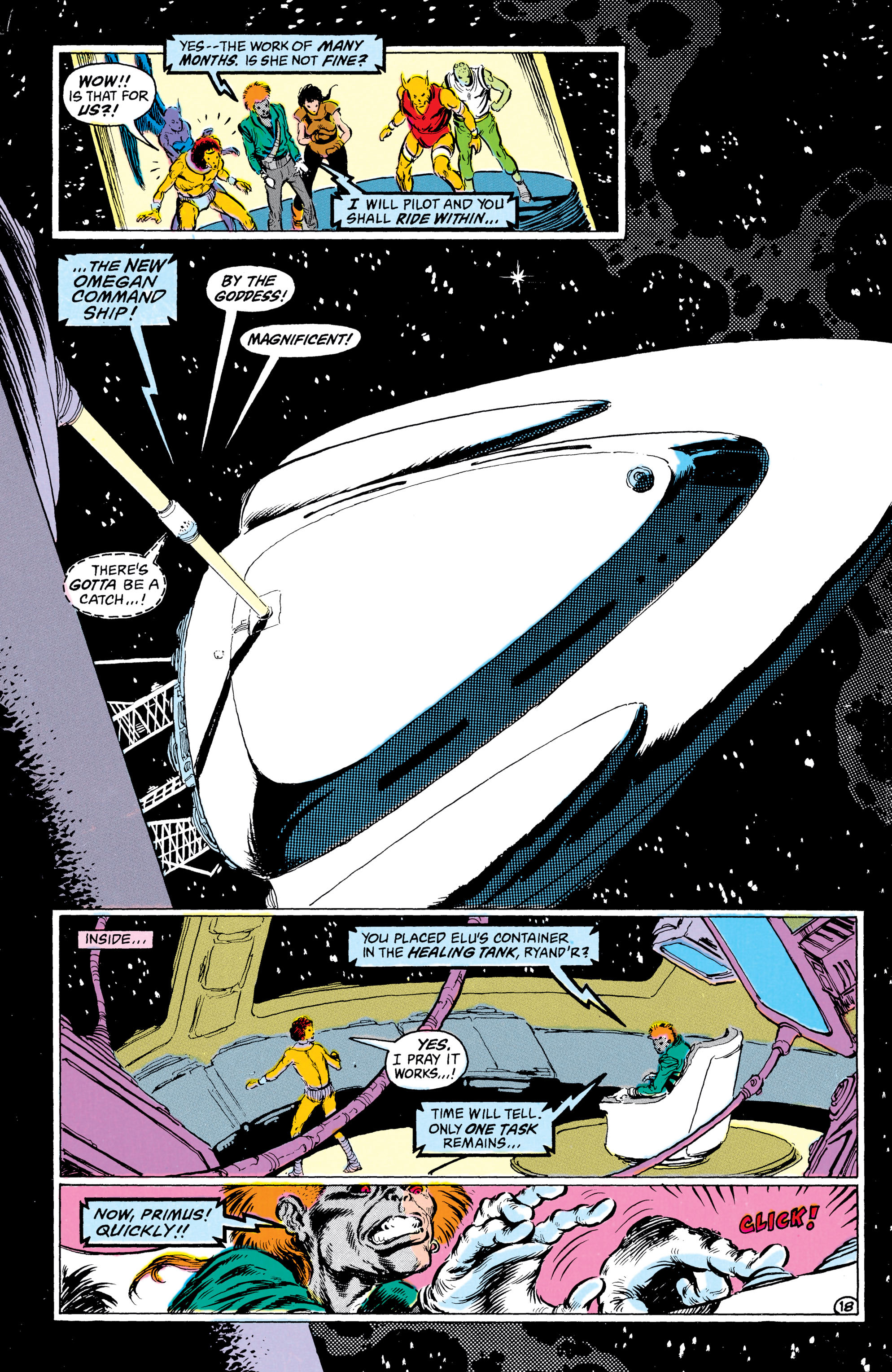 Read online The Omega Men (1983) comic -  Issue #30 - 19