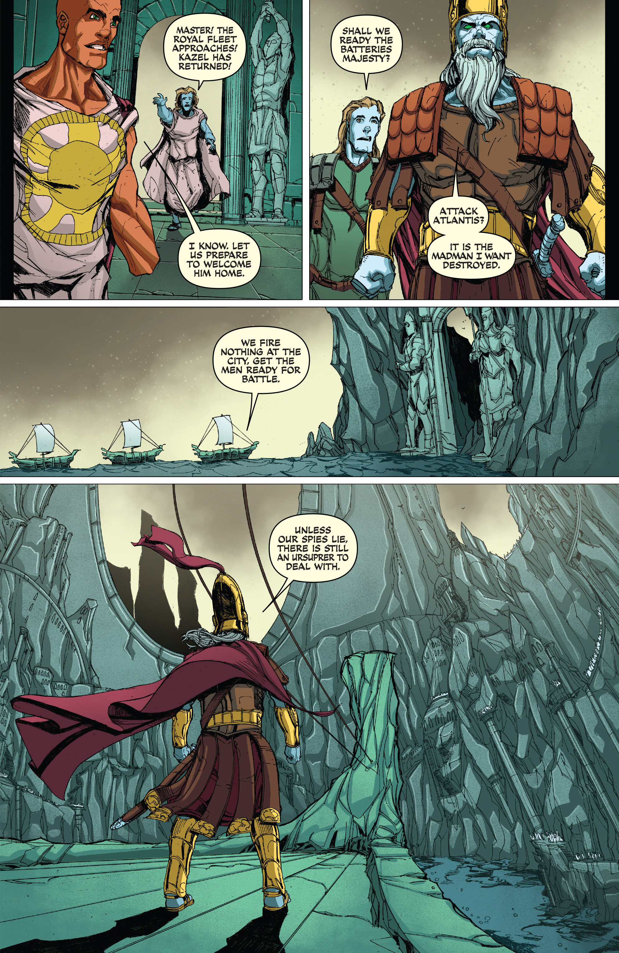Read online Red Sonja: Atlantis Rises comic -  Issue #3 - 15