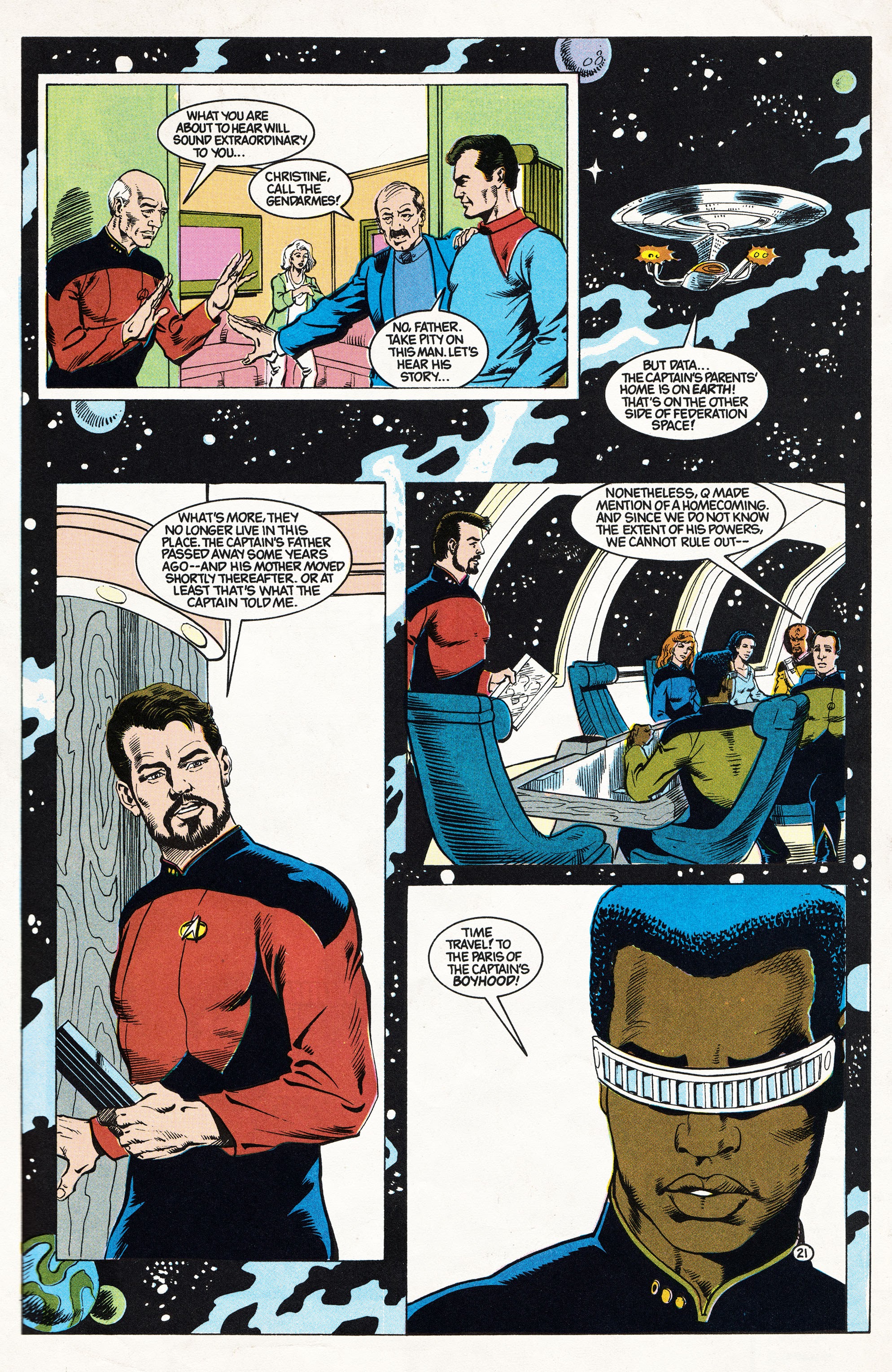 Read online Star Trek: The Next Generation: The Gift Facsimile Edition comic -  Issue # TPB - 23