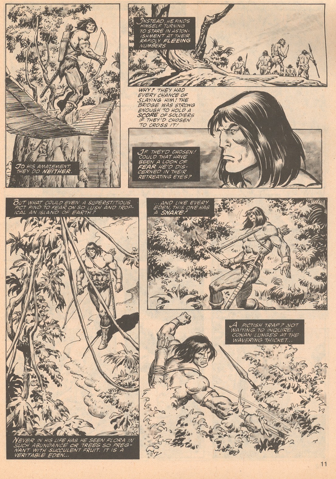 Read online The Savage Sword Of Conan comic -  Issue #64 - 11