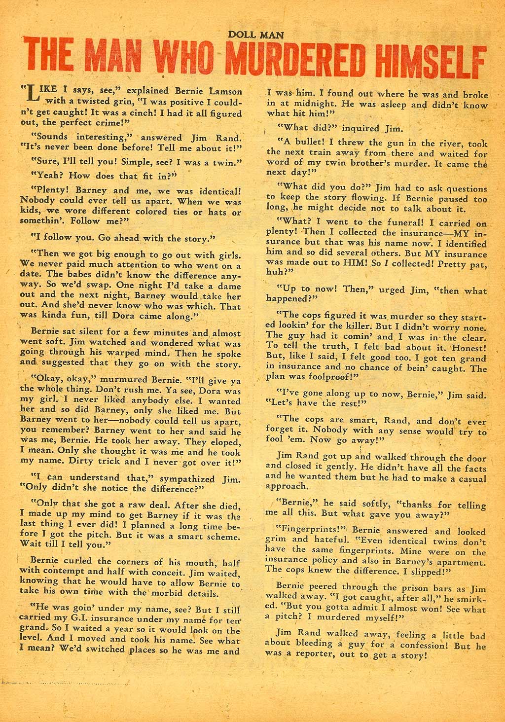 Read online Doll Man comic -  Issue #36 - 26