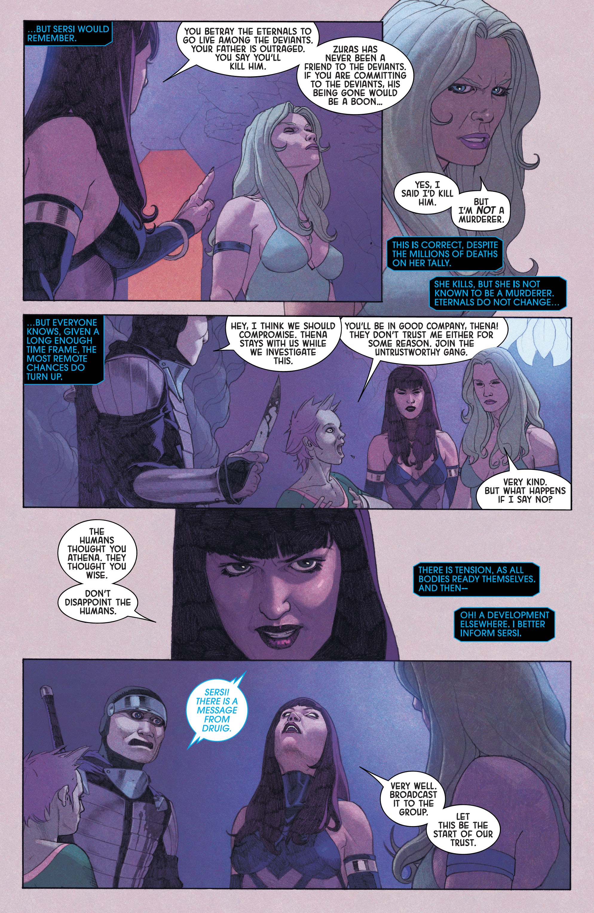 Read online Eternals (2021) comic -  Issue #3 - 21