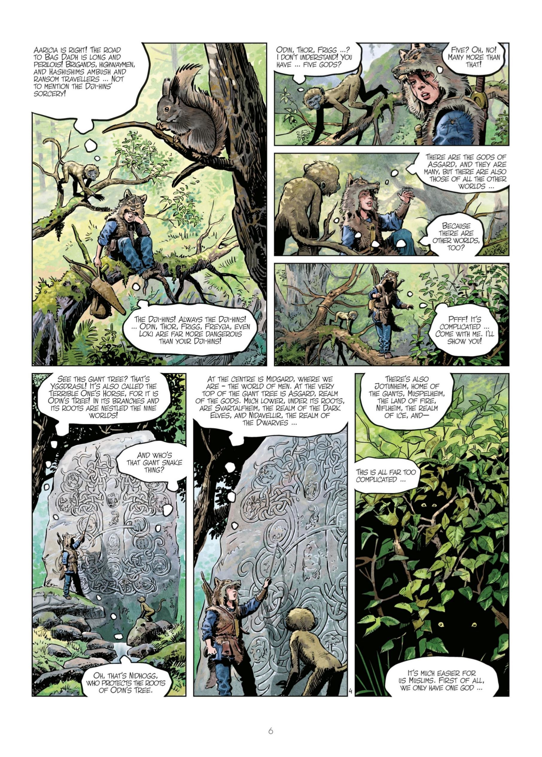 Read online The World of Thorgal: Wolfcub comic -  Issue #6 - 8