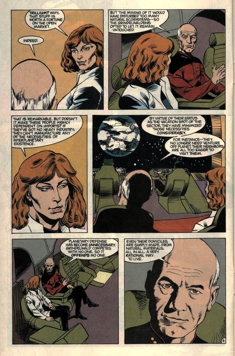 Read online Star Trek: The Next Generation (1989) comic -  Issue #14 - 7