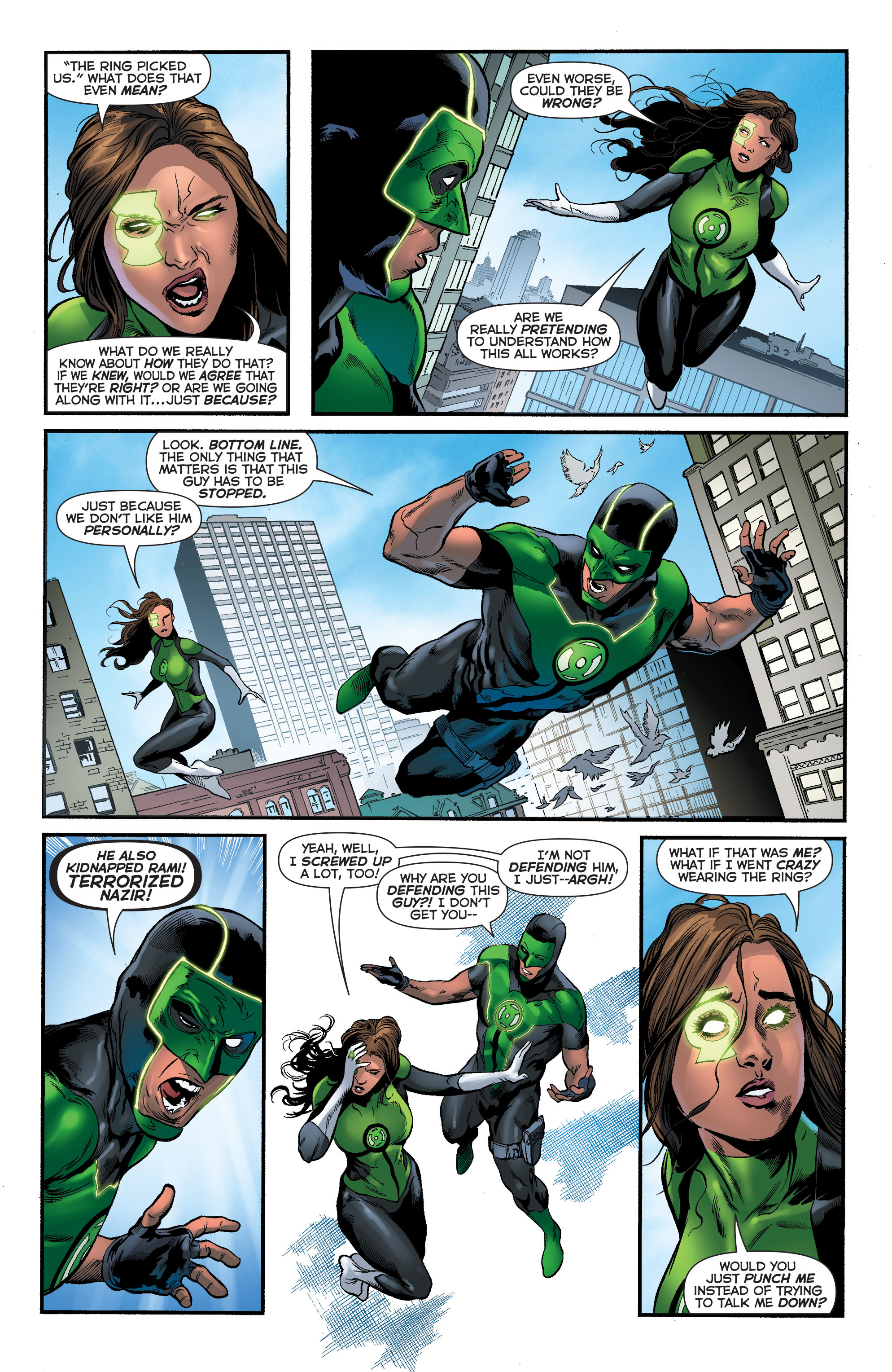 Read online Green Lanterns comic -  Issue #12 - 17