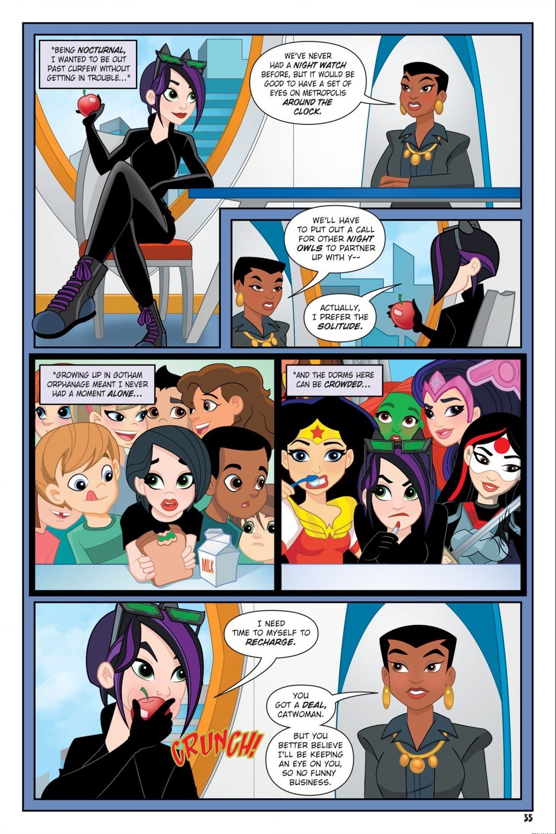 Read online DC Super Hero Girls: Date With Disaster comic -  Issue # TPB - 34