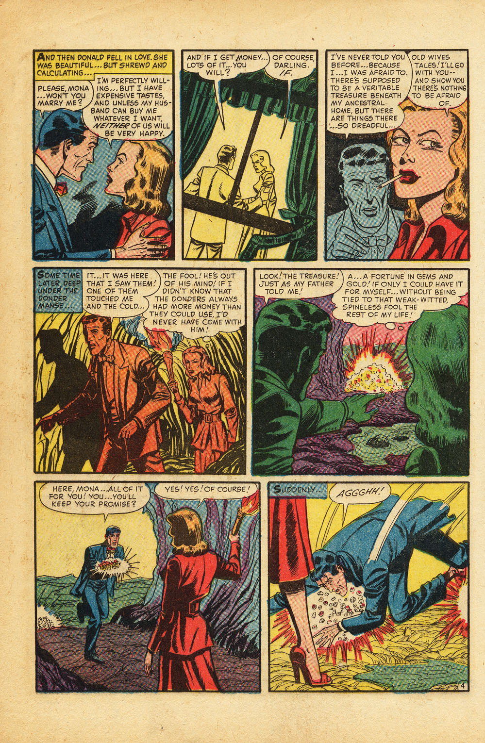 Read online Chamber of Chills (1951) comic -  Issue #12 - 24