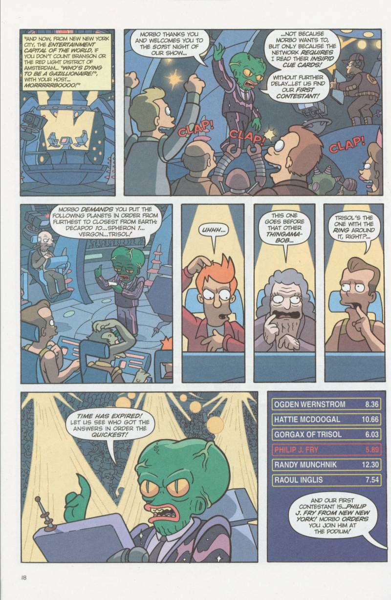 Read online Futurama Comics comic -  Issue #5 - 19