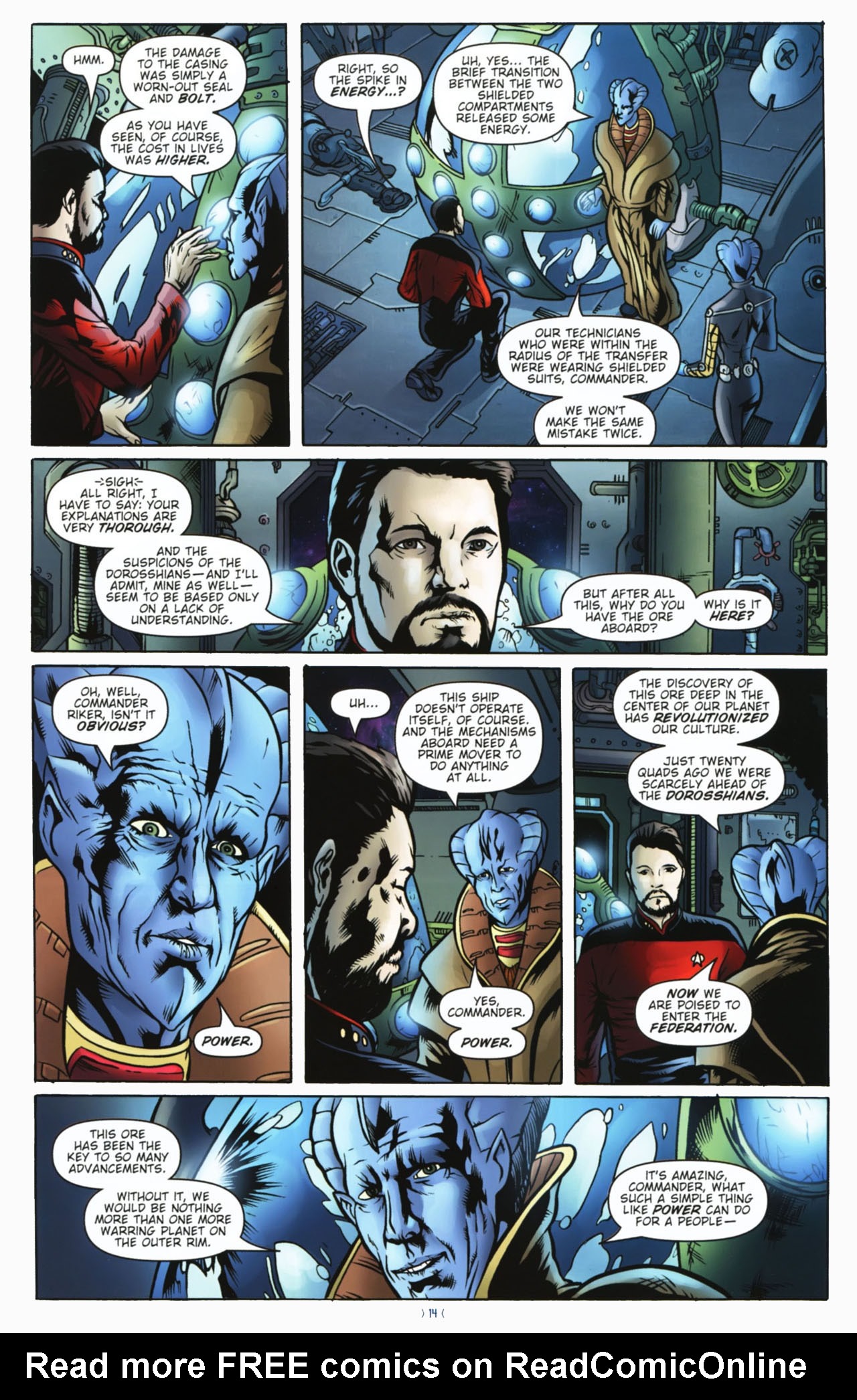 Read online Star Trek: The Next Generation: Ghosts comic -  Issue #2 - 16