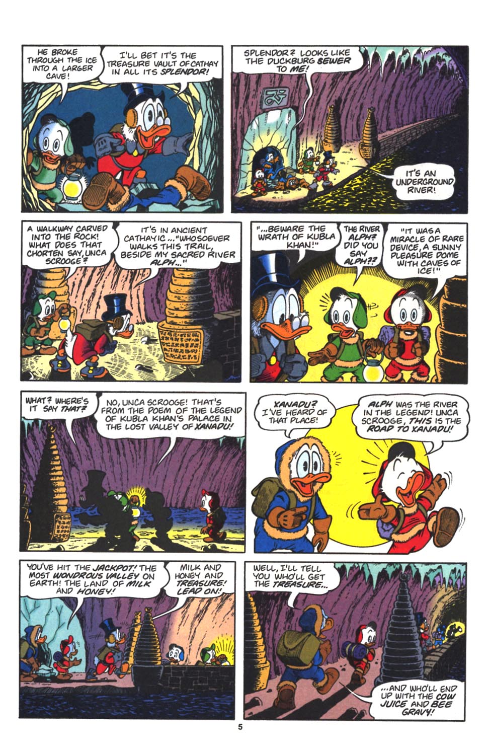 Read online Uncle Scrooge (1953) comic -  Issue #261 - 6