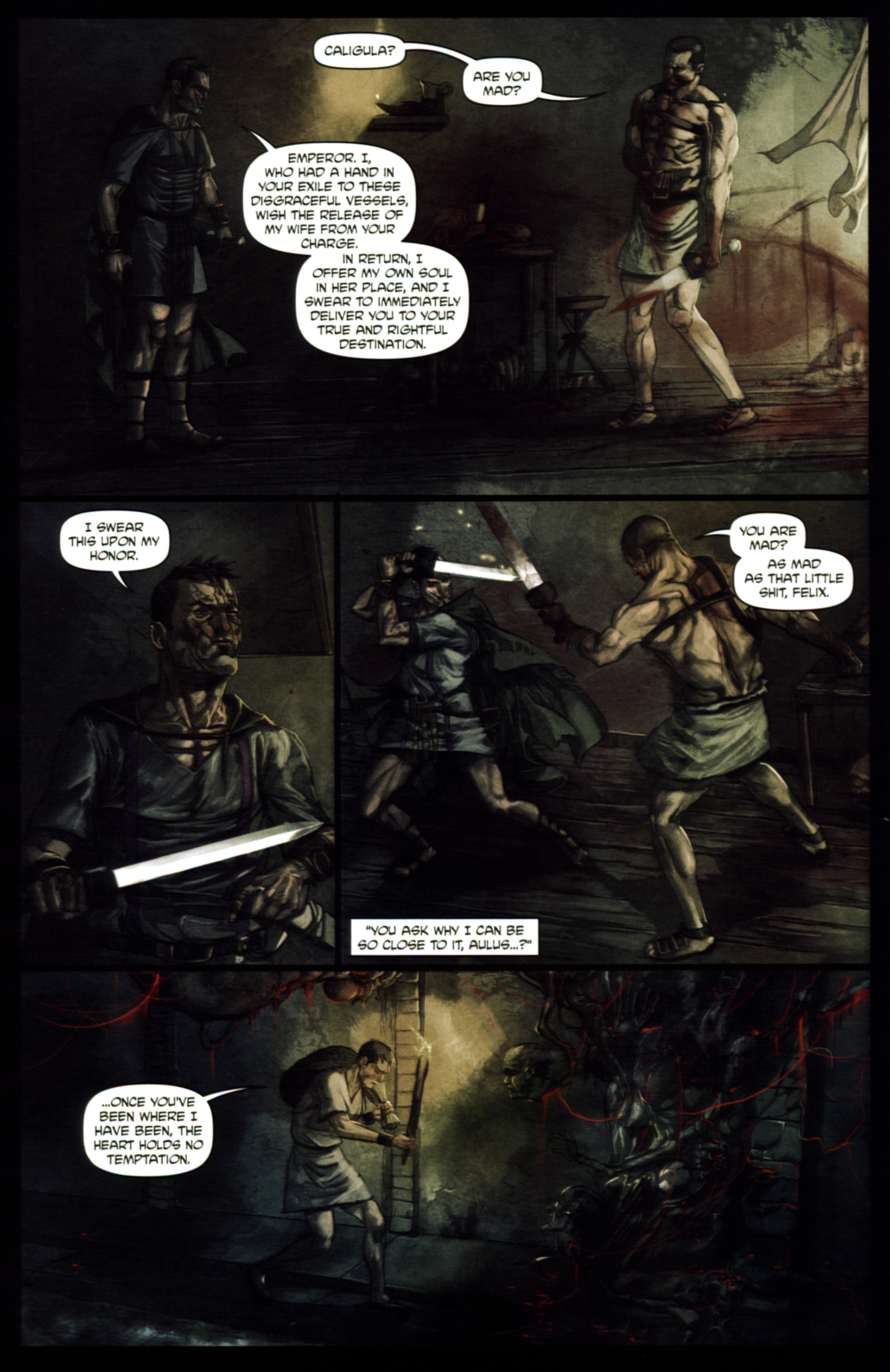 Read online Caligula: Heart of Rome comic -  Issue #6 - 8