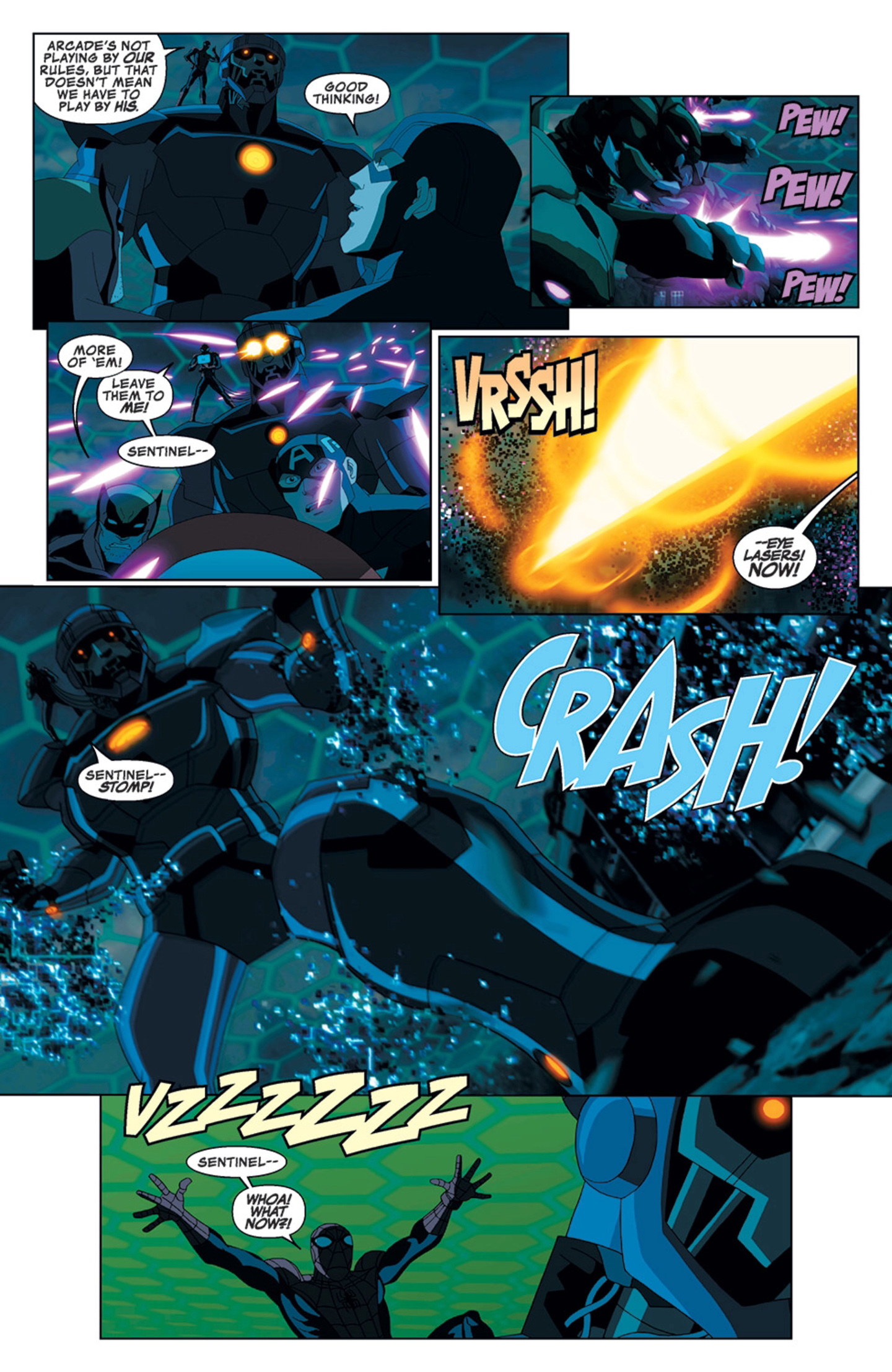 Read online Marvel Universe Ultimate Spider-Man: Web Warriors comic -  Issue #9 - 22