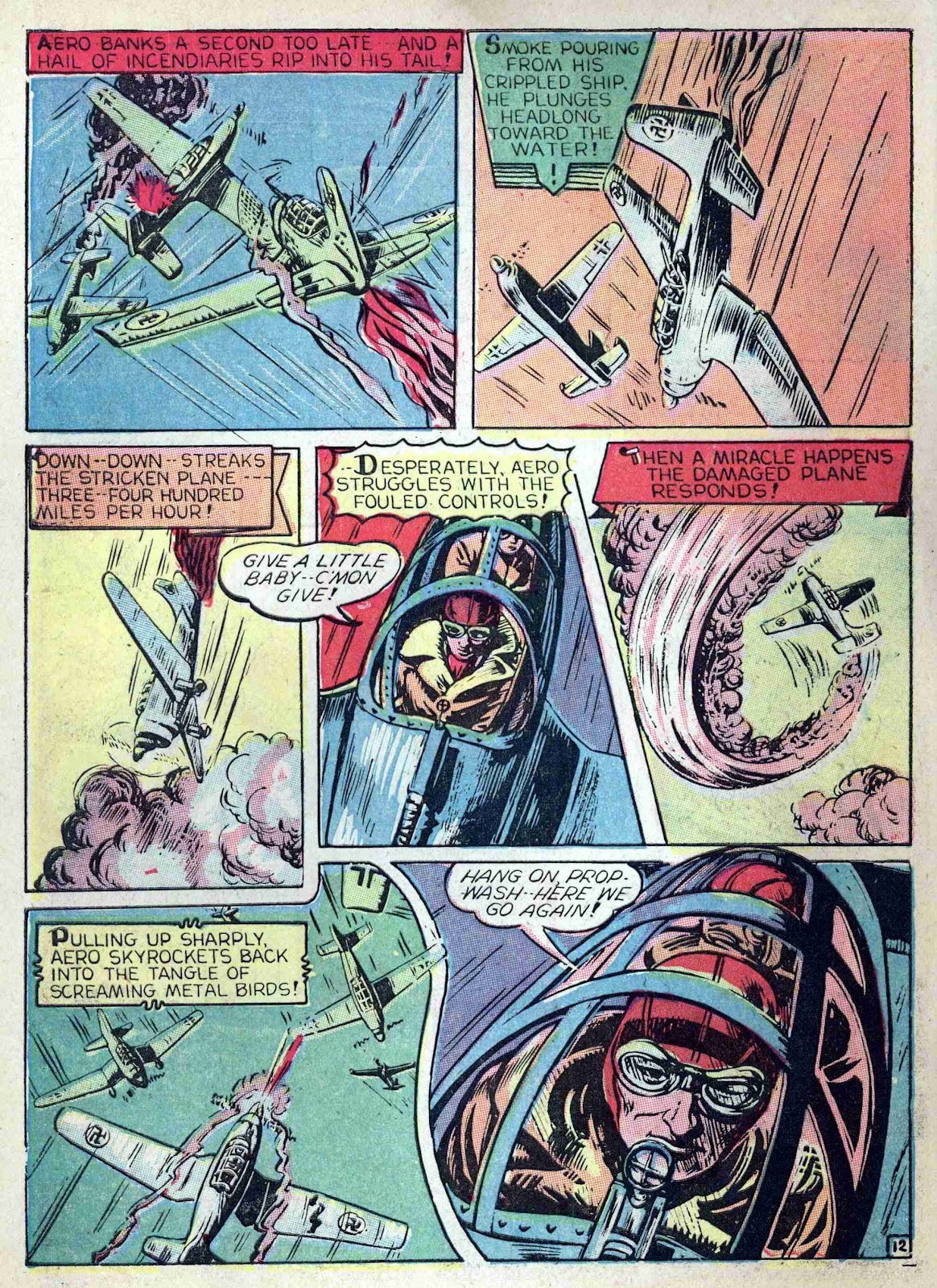 Captain Aero Comics issue 2 - Page 14