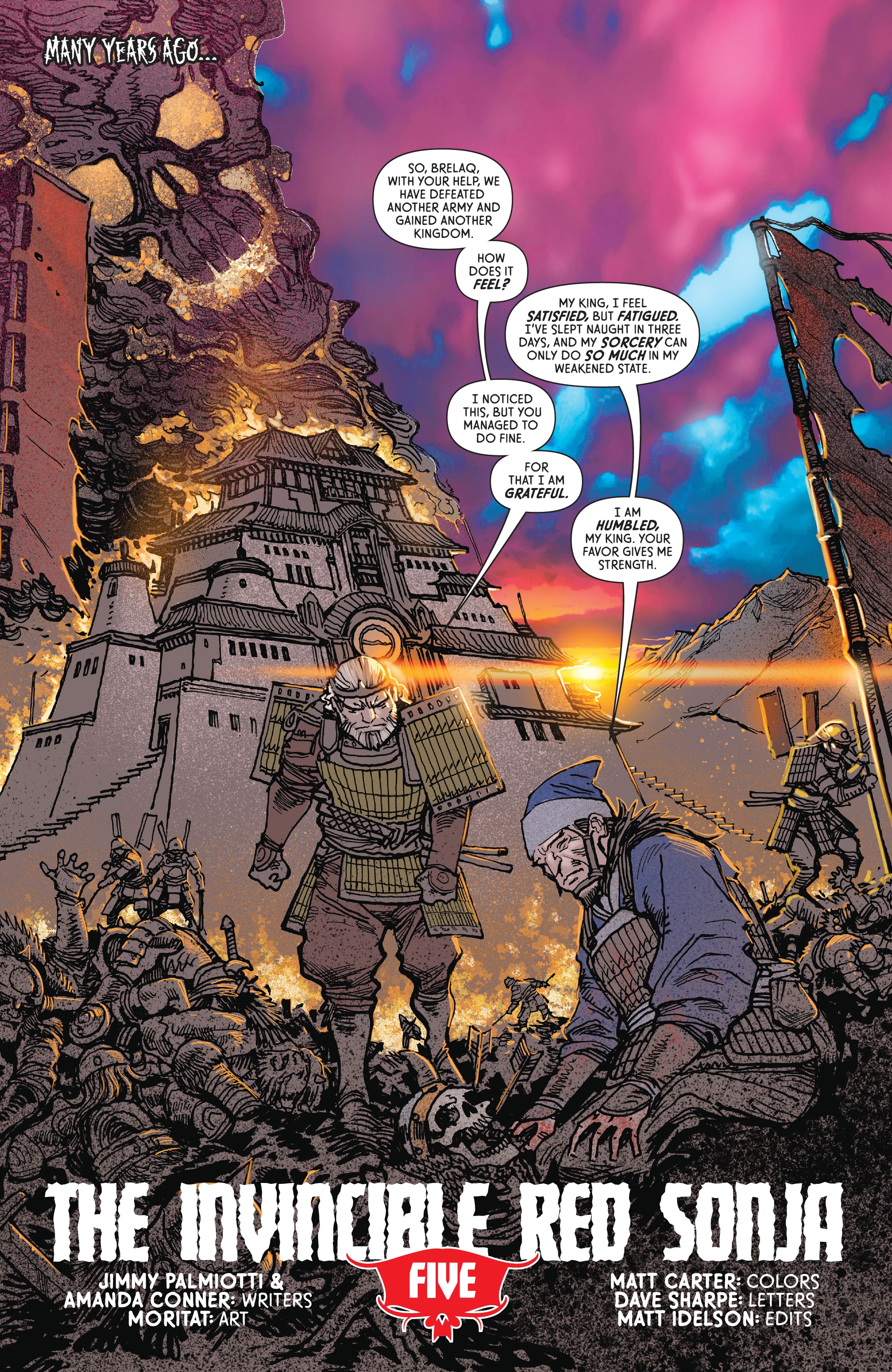 Read online The Invincible Red Sonja comic -  Issue #5 - 11