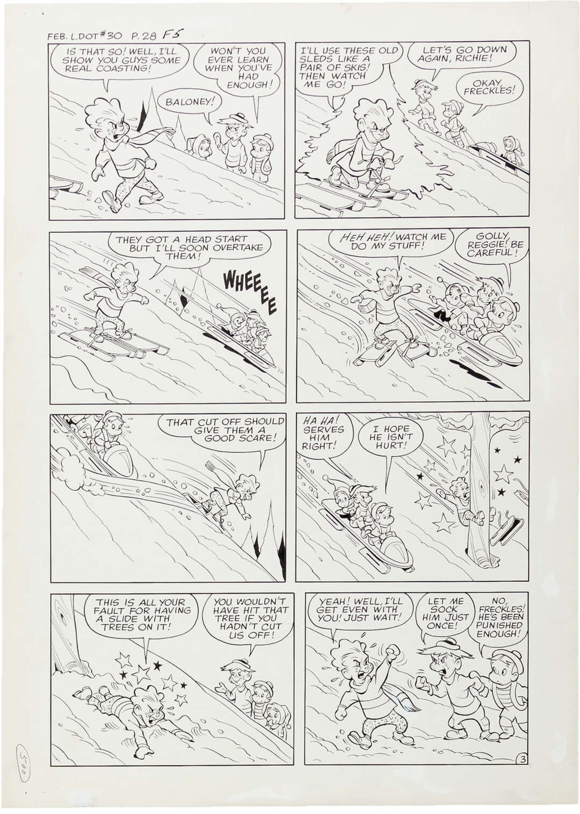 Read online Little Dot (1953) comic -  Issue #30 - 16