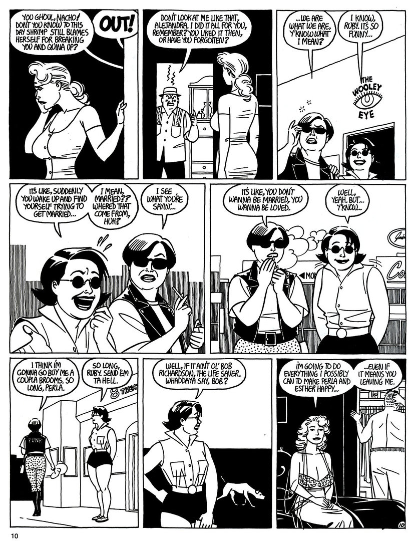 Read online Love and Rockets (1982) comic -  Issue #50 - 12