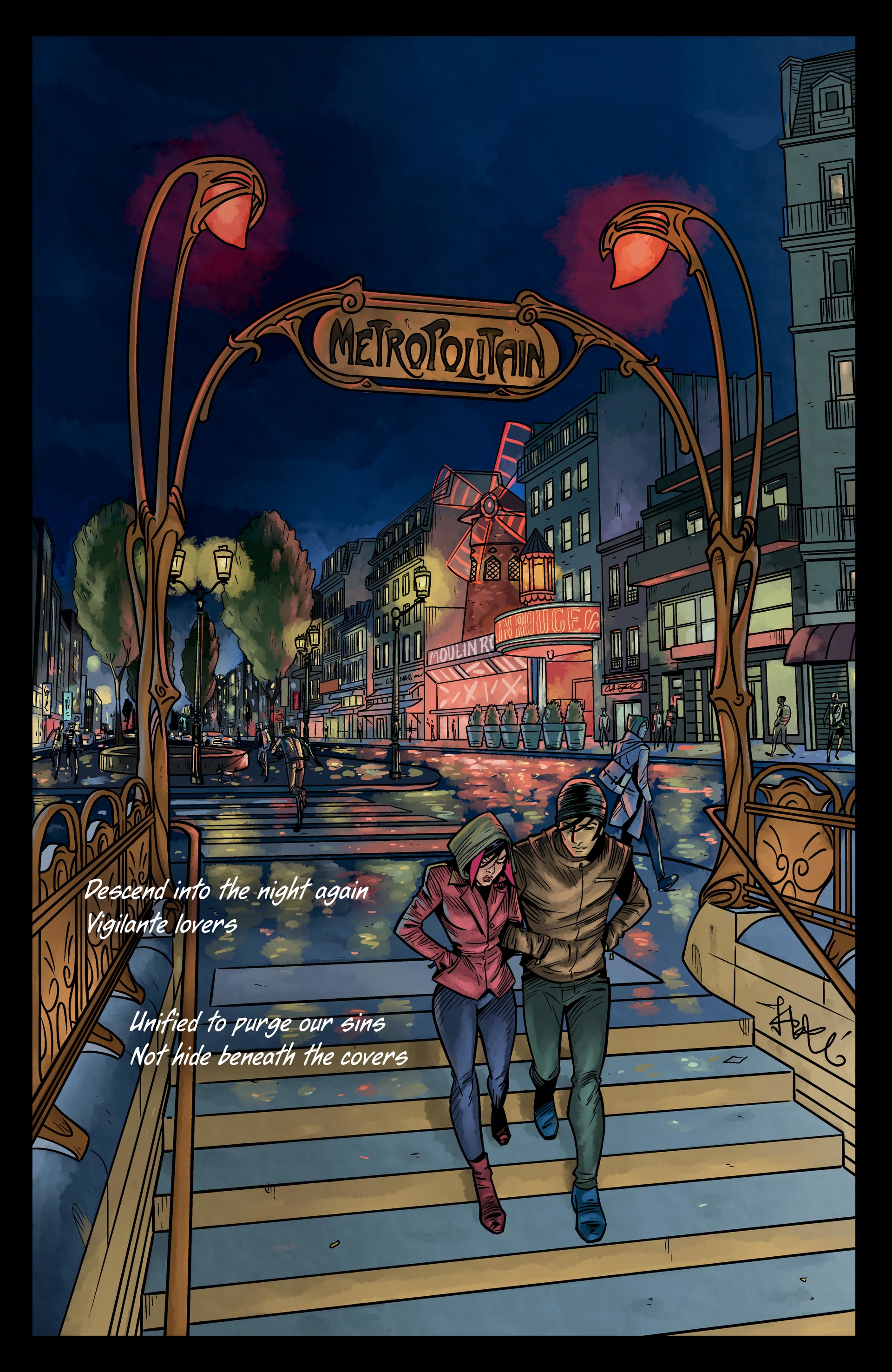 Read online GirlFIEND in Paris: A Bloodthirsty Bedtime Story comic -  Issue # TPB - 40