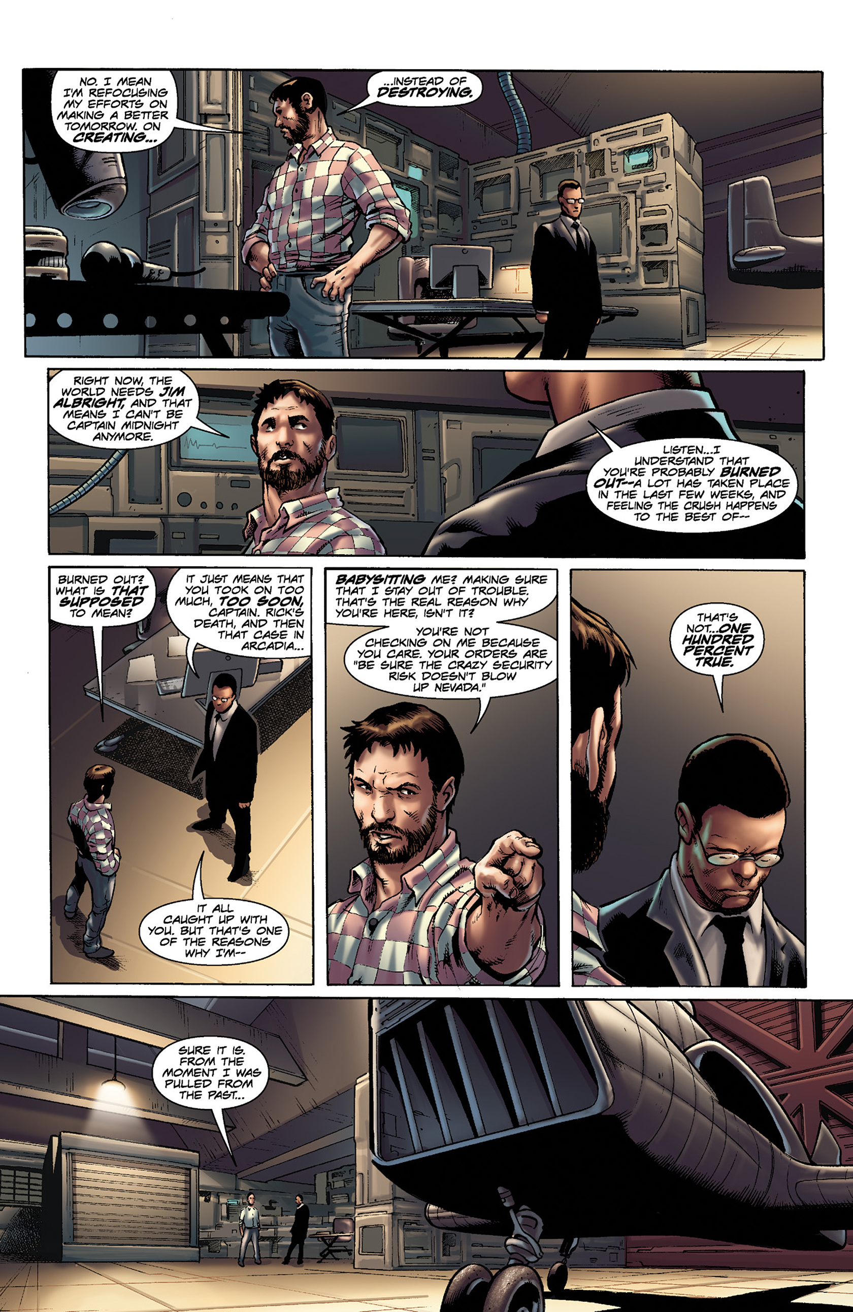 Read online Captain Midnight comic -  Issue #12 - 21