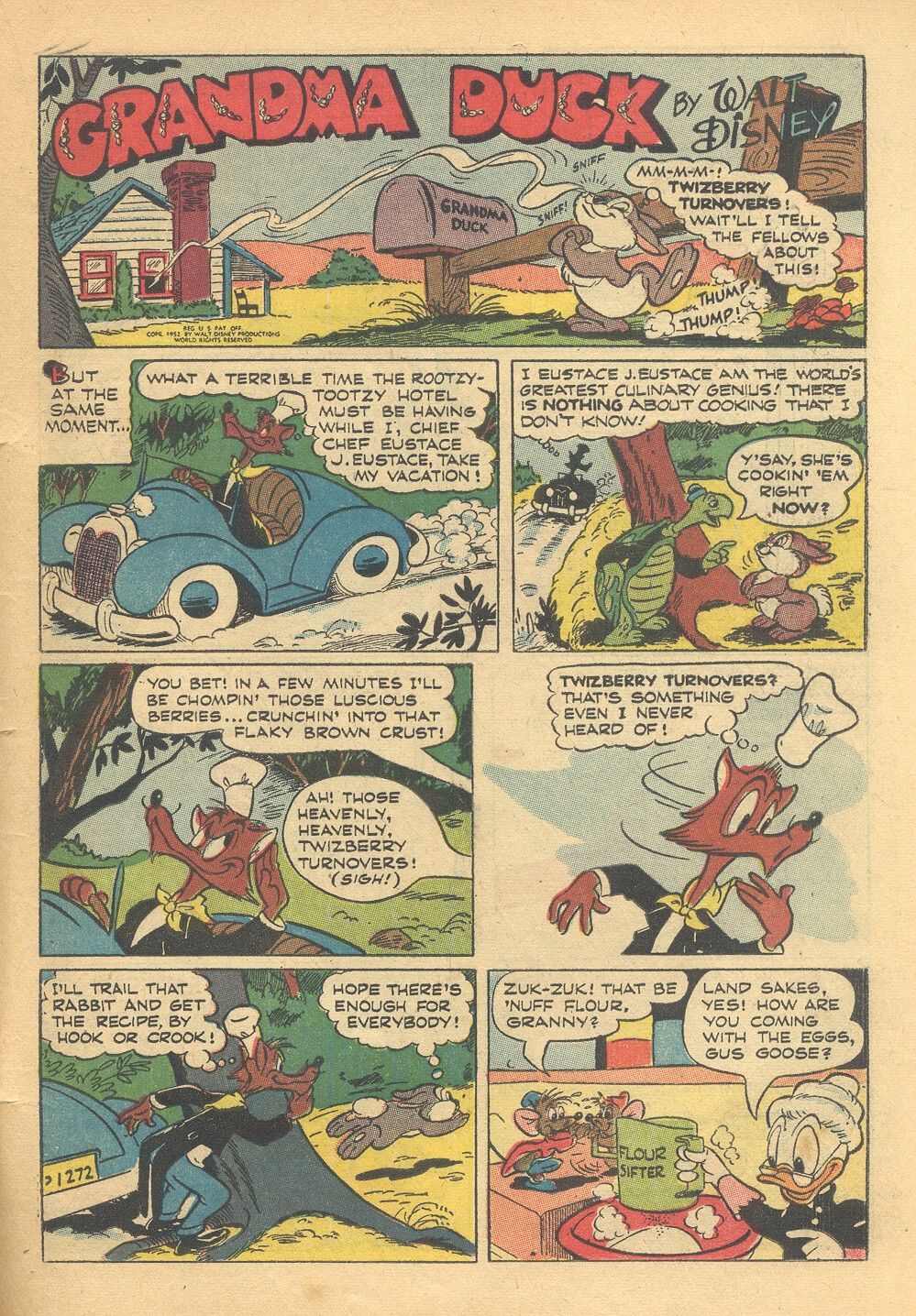 Read online Walt Disney's Comics and Stories comic -  Issue #137 - 19