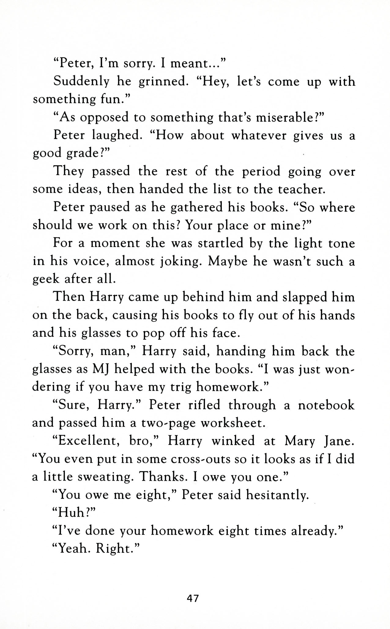 Read online Mary Jane (2003) comic -  Issue # TPB 1 (Part 1) - 55