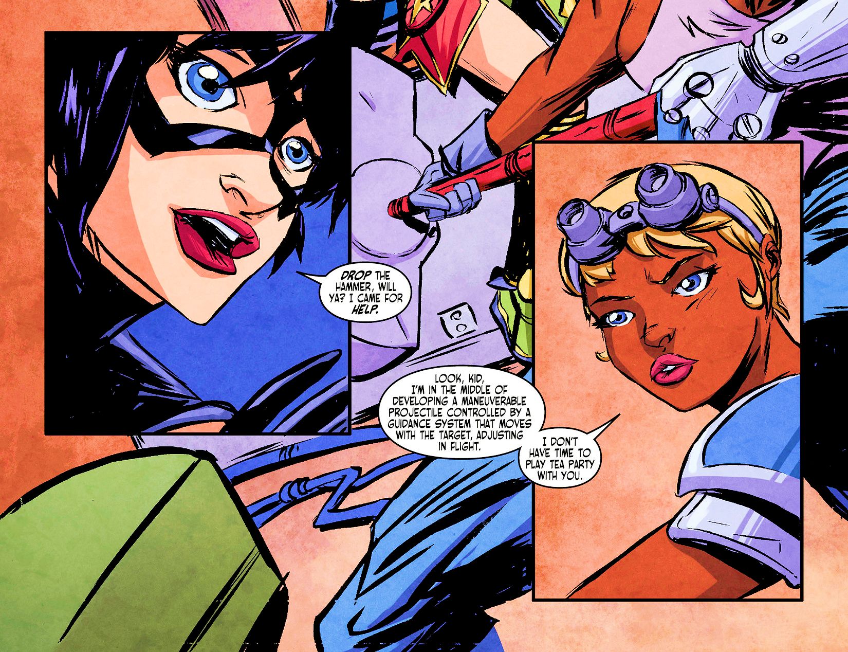 Read online Ame-Comi: Batgirl comic -  Issue #3 - 12