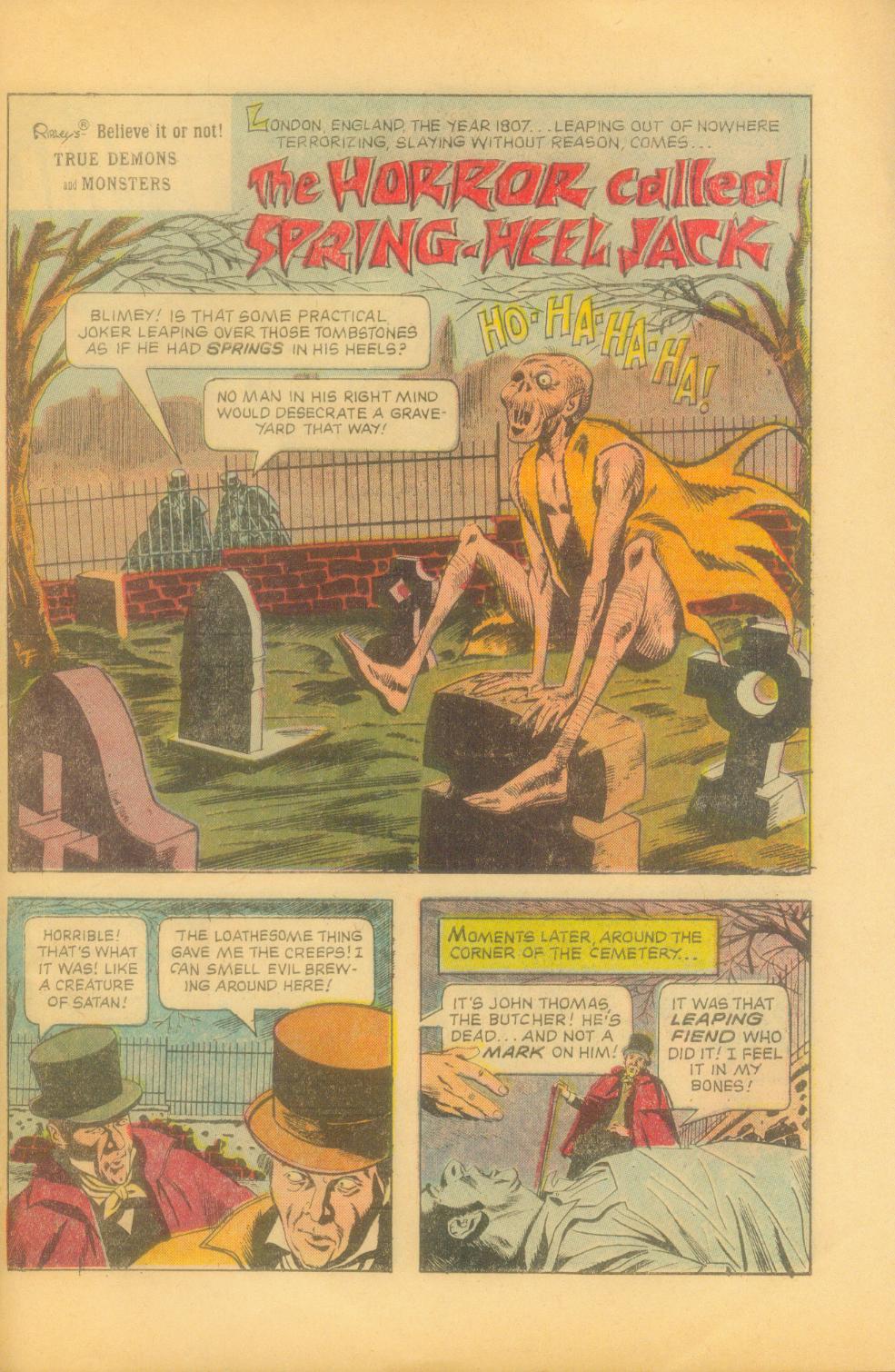 Read online Ripley's Believe it or Not! (1965) comic -  Issue #25 - 27