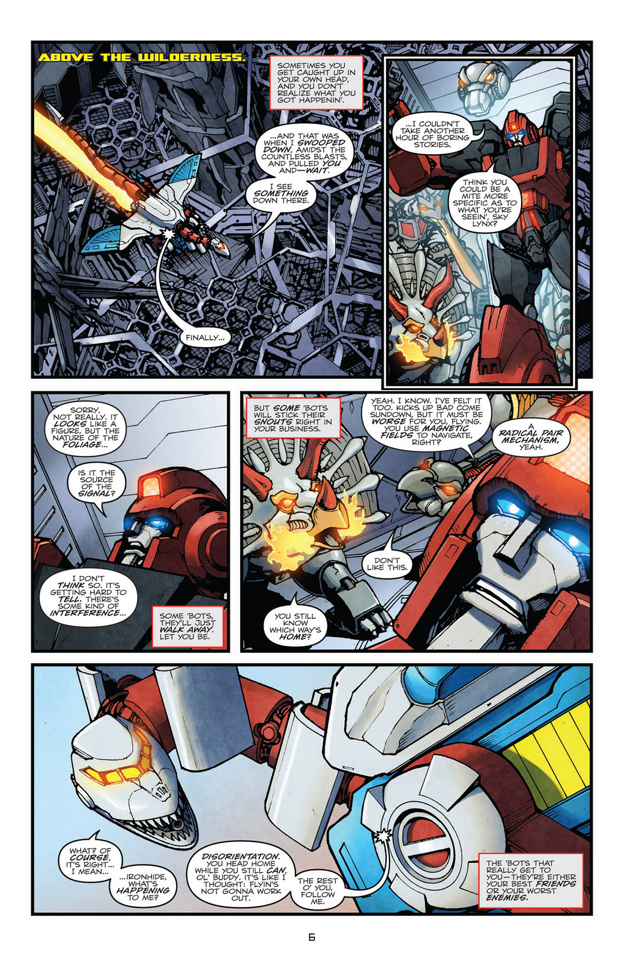 Read online Transformers: Robots In Disguise (2012) comic -  Issue #8 - 9