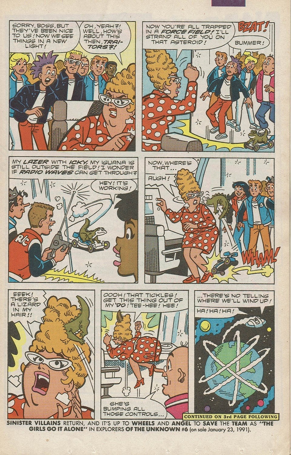 Read online Archie's R/C Racers comic -  Issue #10 - 17