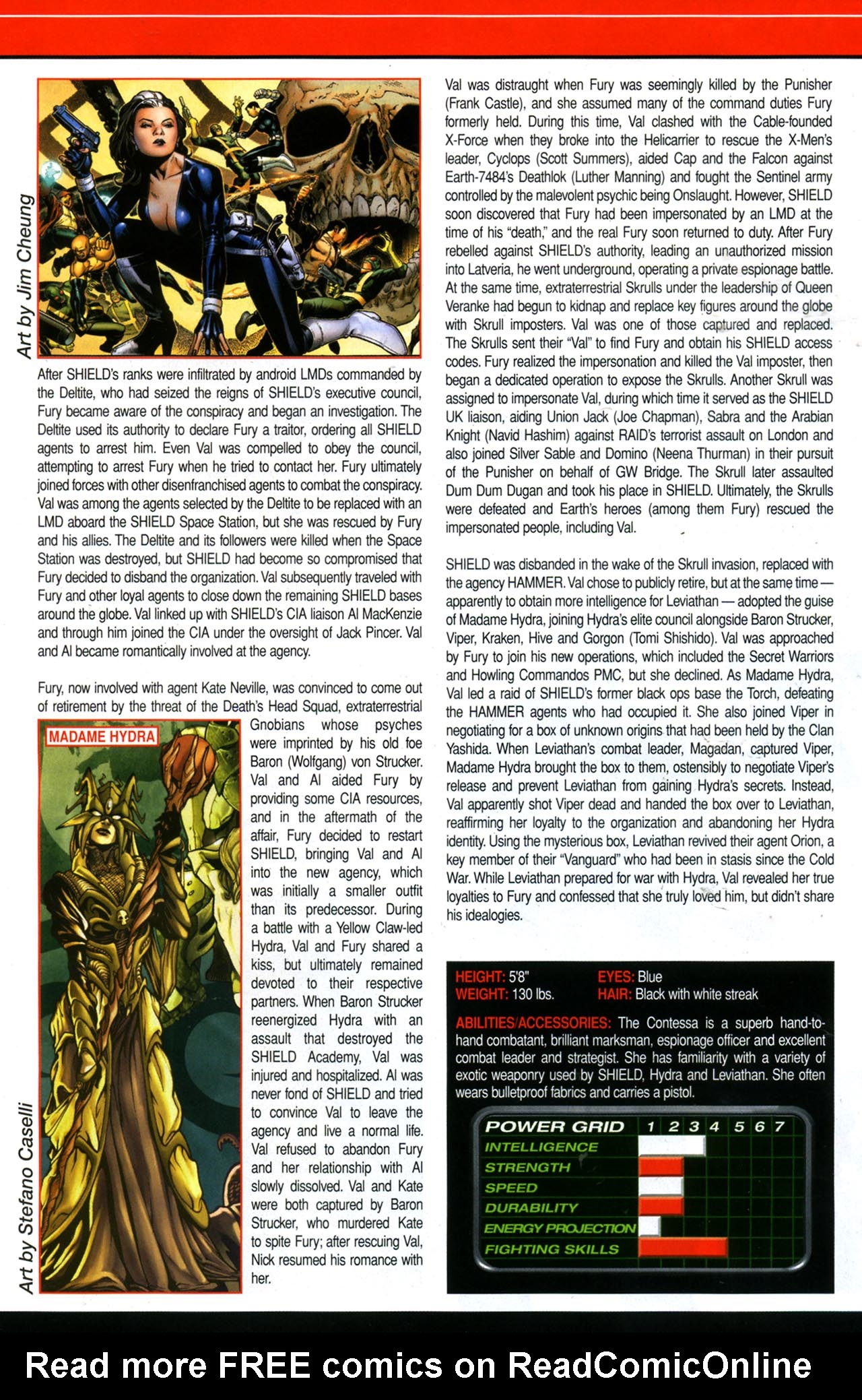 Read online Official Handbook of the Marvel Universe A To Z Update comic -  Issue #3 - 17