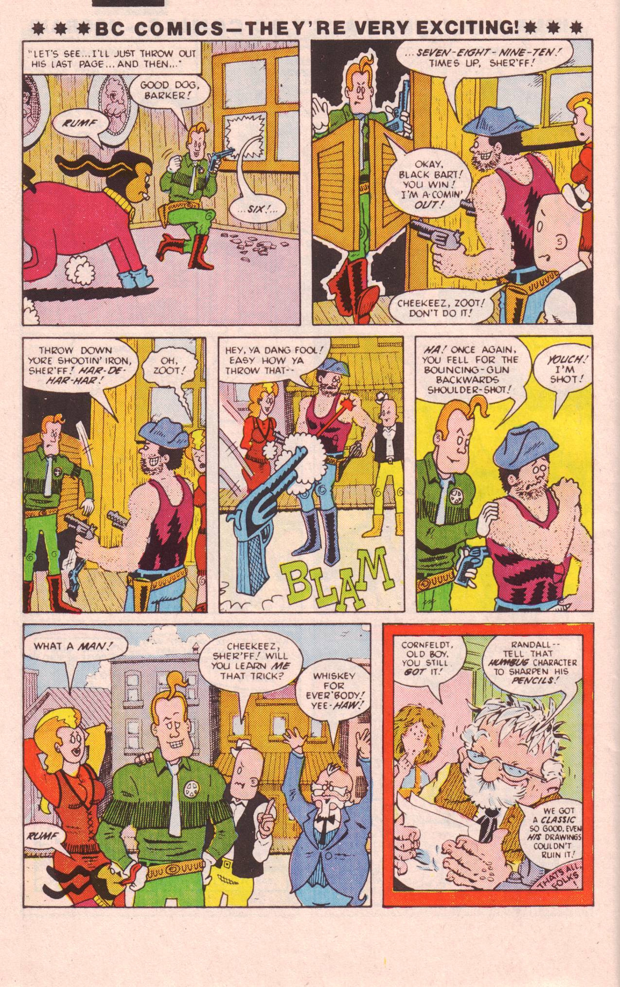 Read online 'Mazing Man comic -  Issue #9 - 24