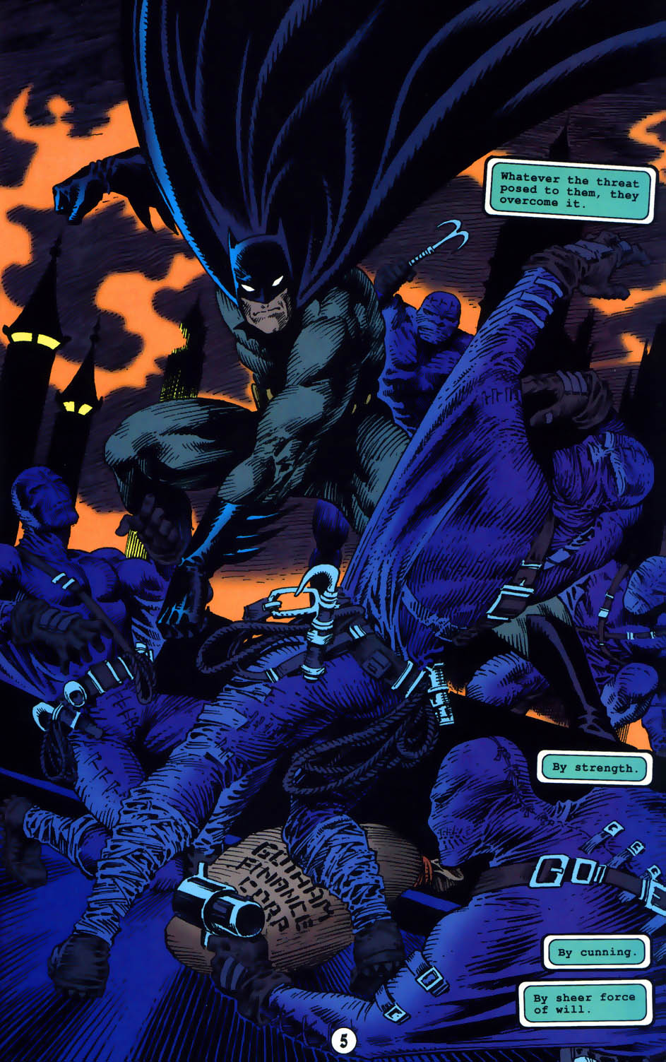 Read online Batman: Four of a Kind comic -  Issue #4 Legends of the Dark Knight Annual - 6