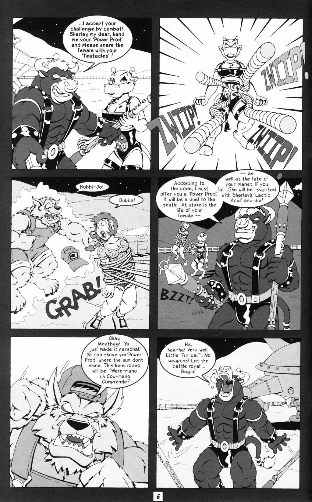 Read online Bubba the Redneck Werewolf comic -  Issue #6 - 8